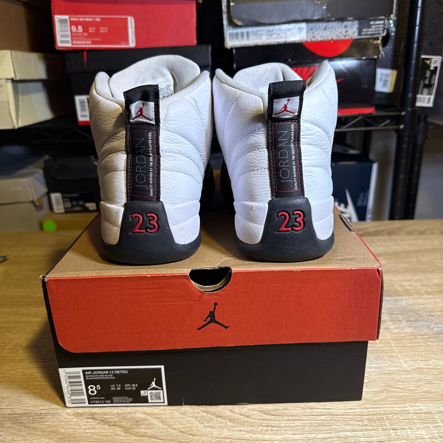 Size 8.5 - AJ 12 Taxi Flip