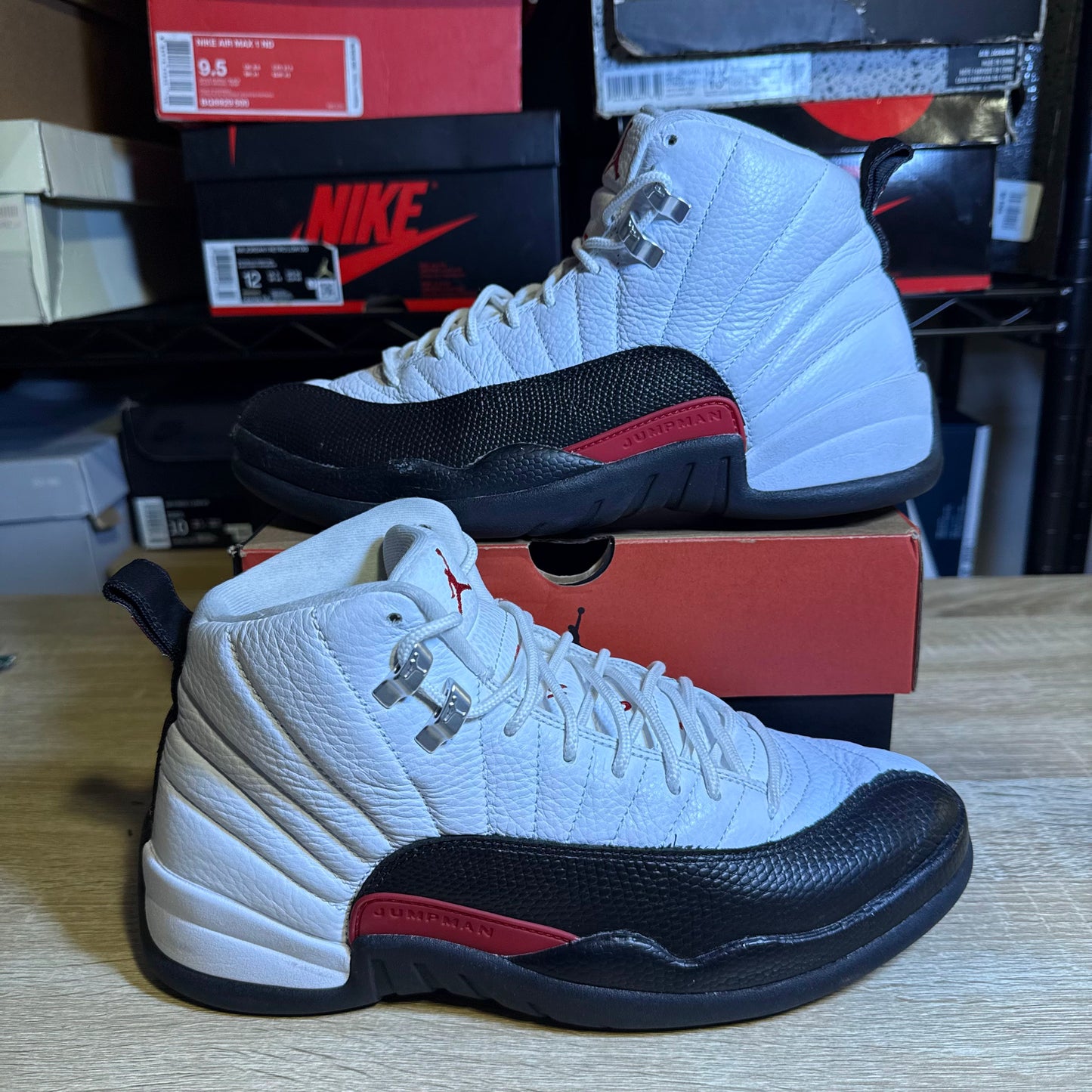 Size 8.5 - AJ 12 Taxi Flip