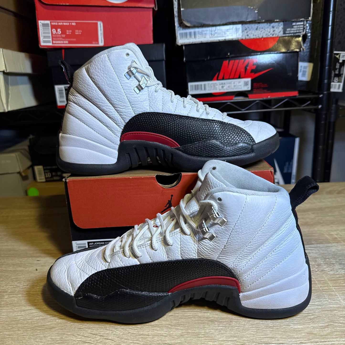 Size 8.5 - AJ 12 Taxi Flip