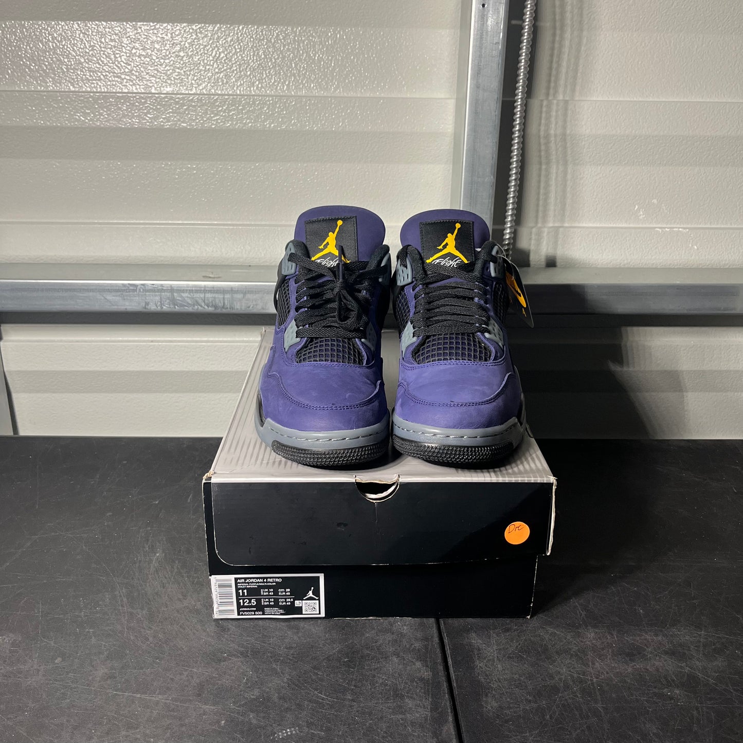 Size 11 - AJ 4 Laker
