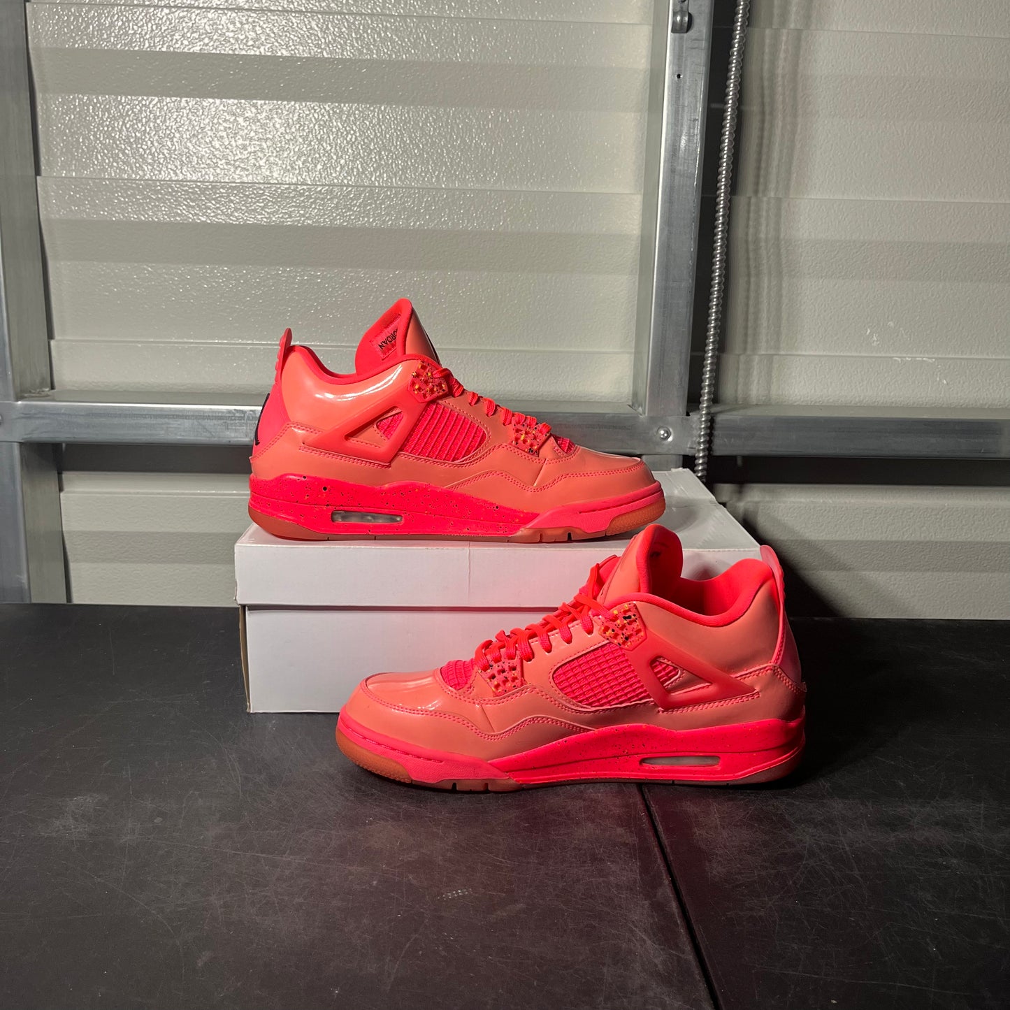 Size 11W - AJ 4 Hot Punch