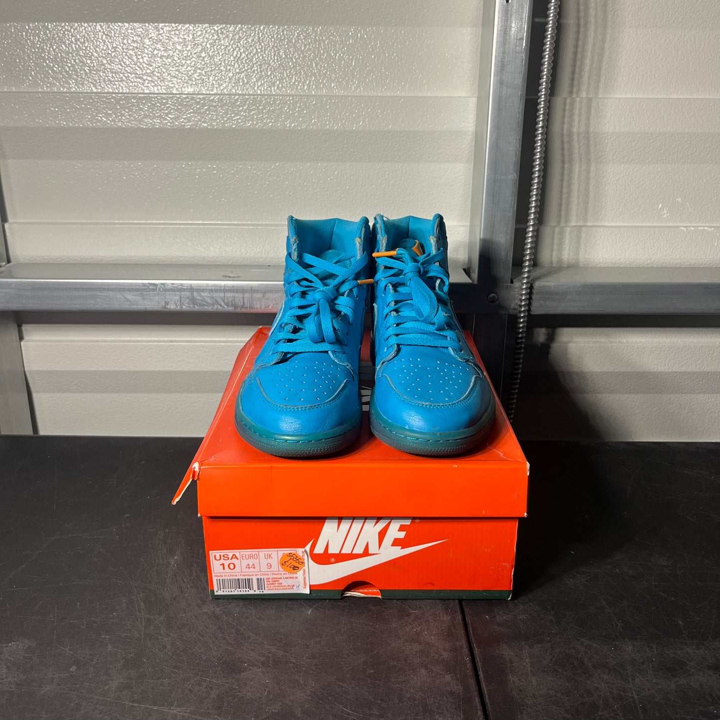 Size 10 - AJ 1 Blue Gatorade