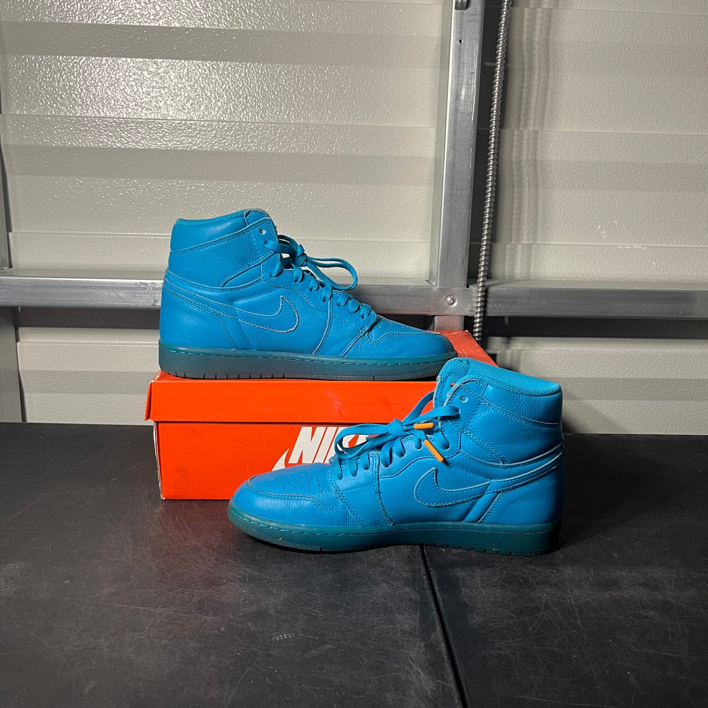 Size 10 - AJ 1 Blue Gatorade