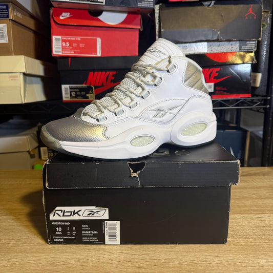 Size 10 - Reebok Question Mid 25th Anniversary