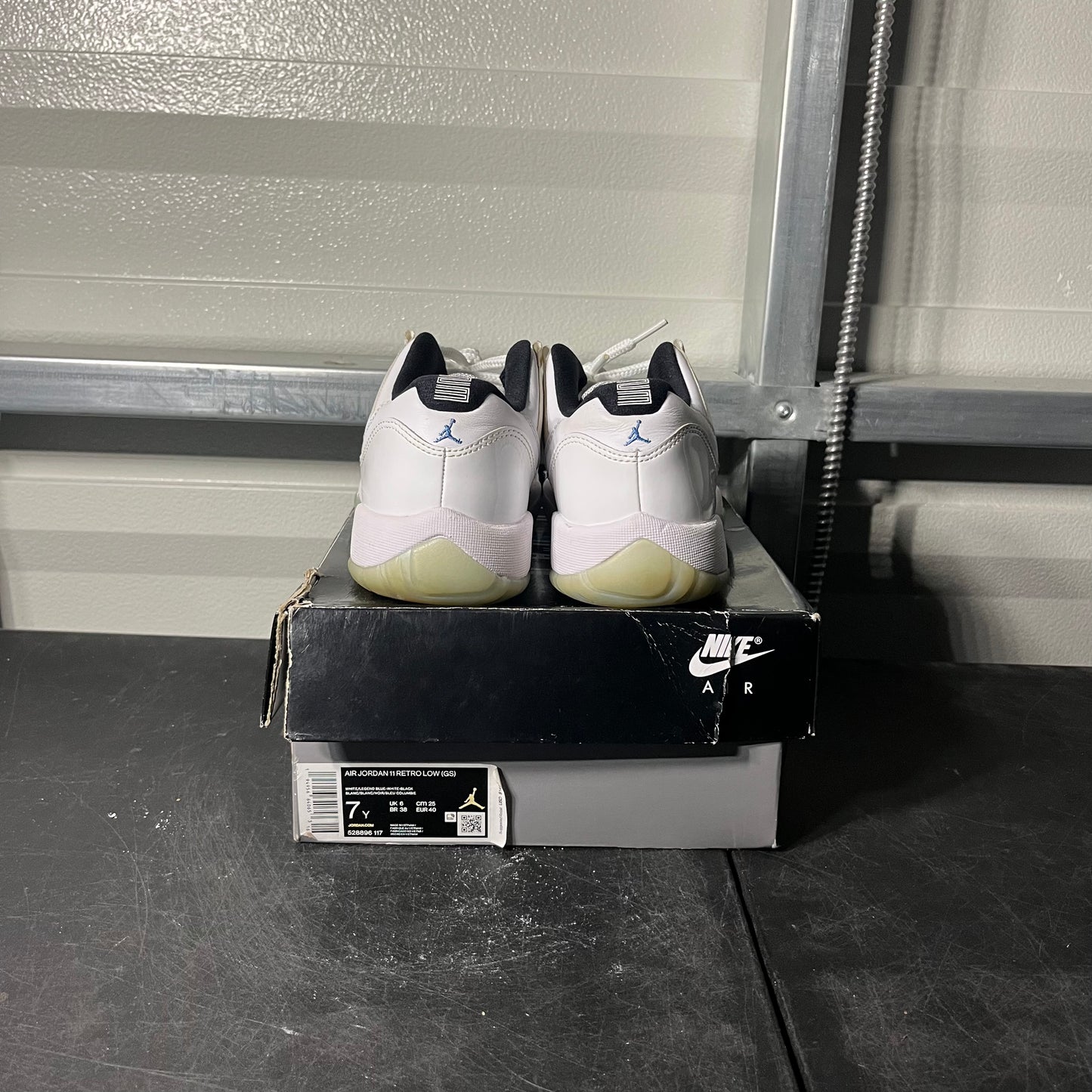 Size 7Y - AJ 11 Low Legend Blue