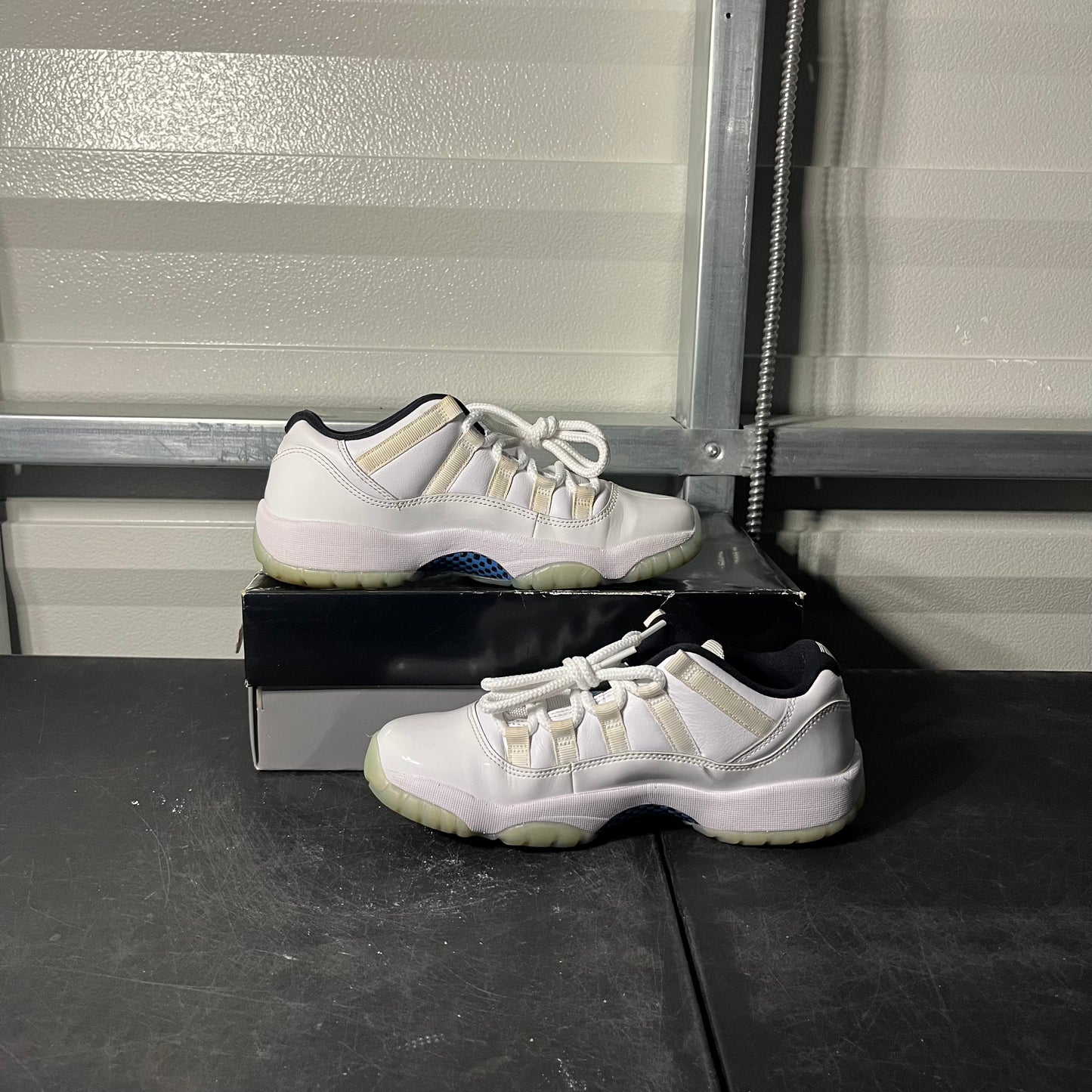 Size 7Y - AJ 11 Low Legend Blue