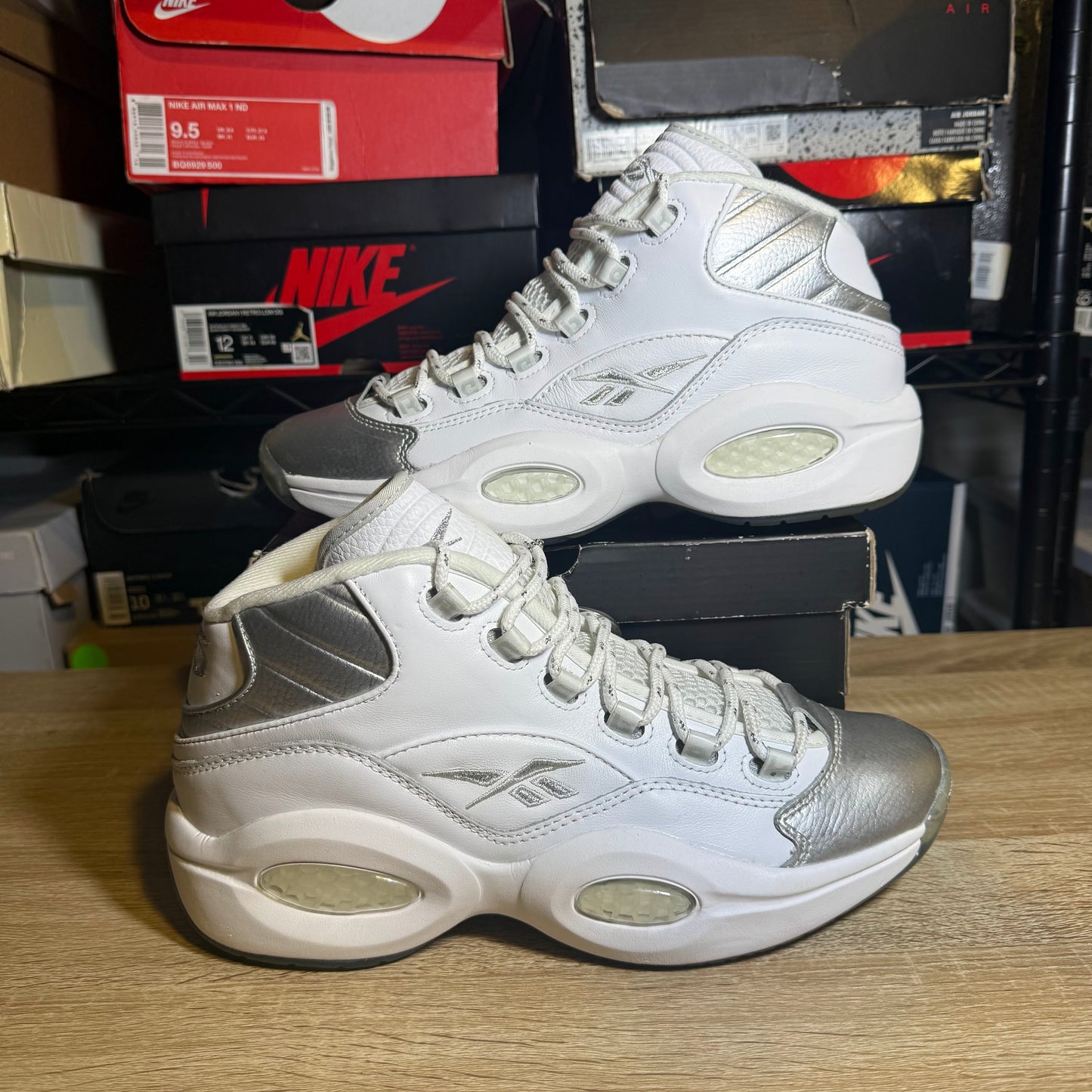Size 10 - Reebok Question Mid 25th Anniversary