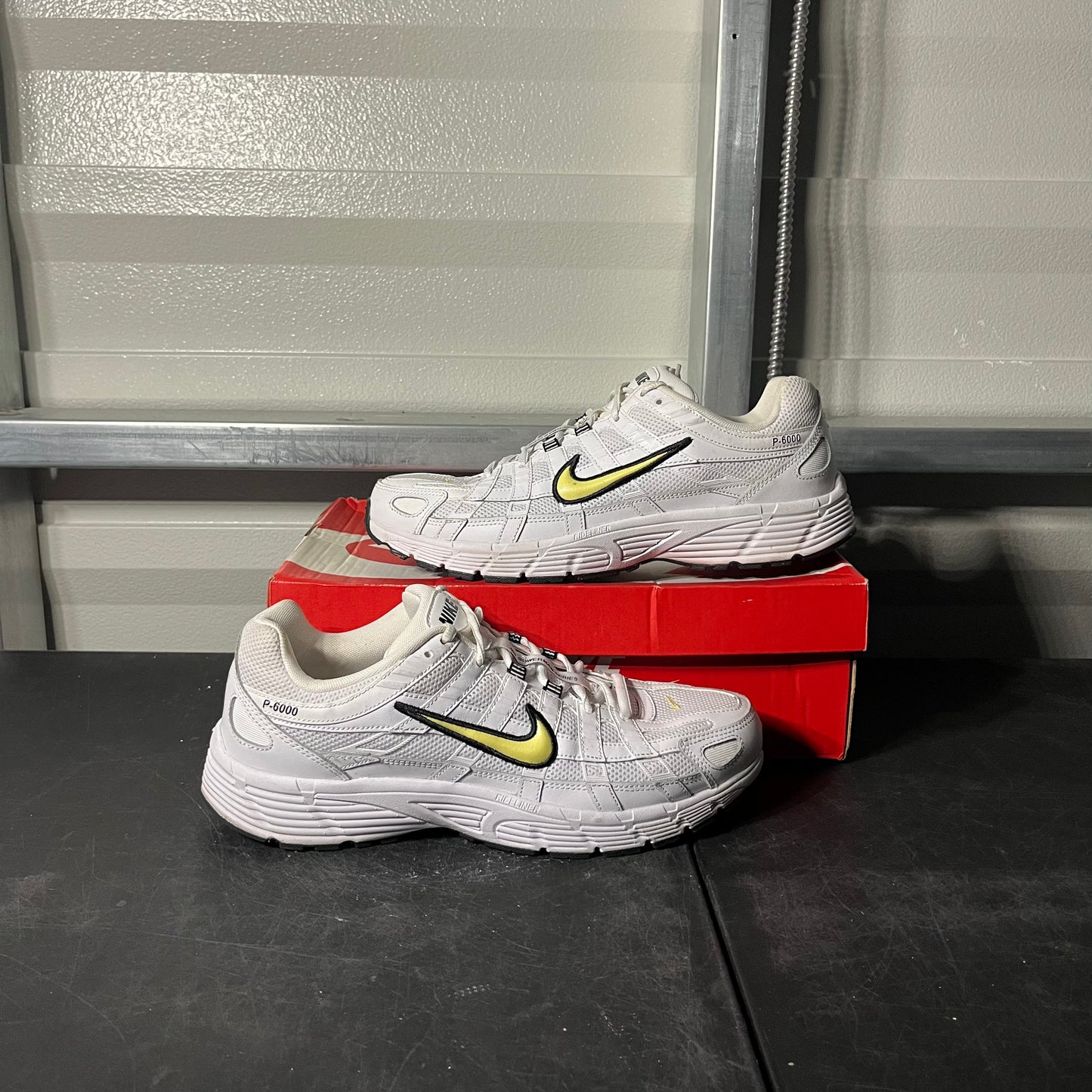 Size 11.5 - P-6000 White Yellow