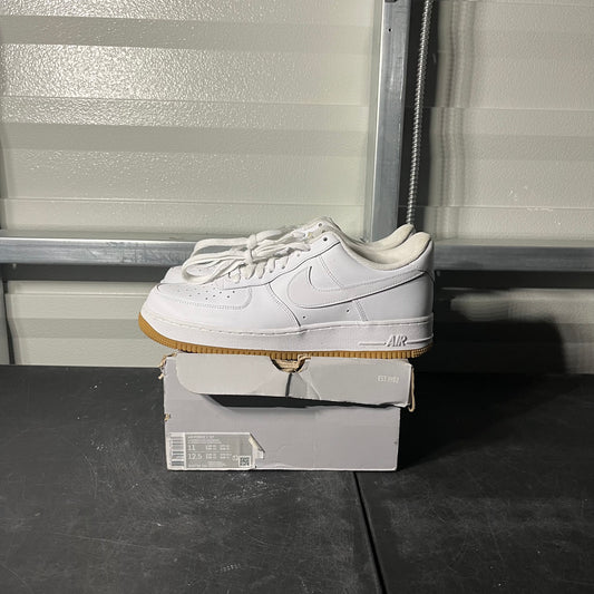 Size 11 - AF 1 White Gum