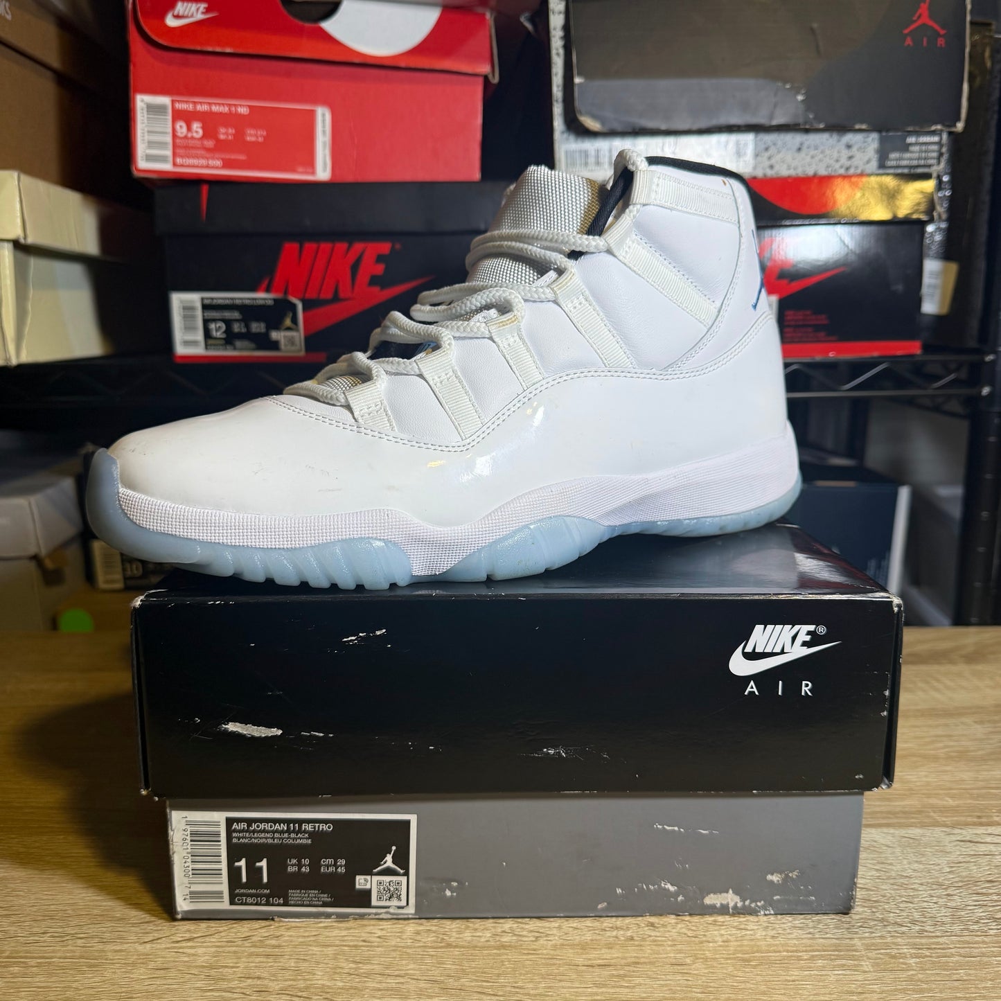 Size 11 - AJ 11 Legend Blue