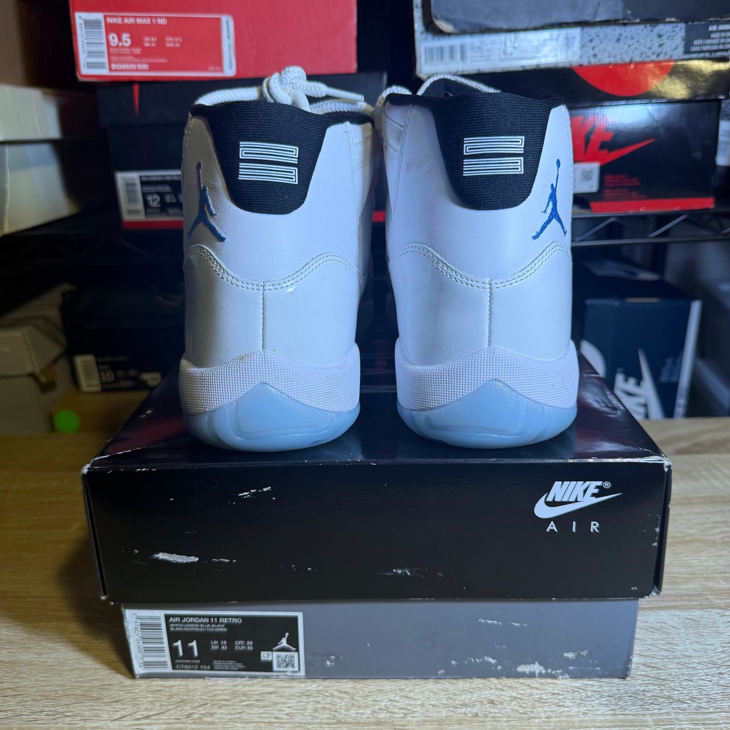 Size 11 - AJ 11 Legend Blue