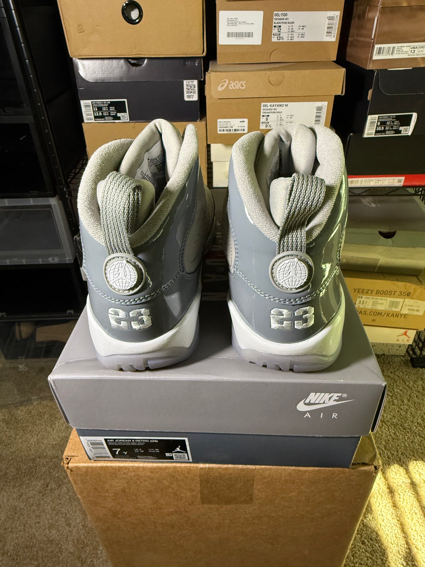 Size 7 - AJ 9 Cool Grey