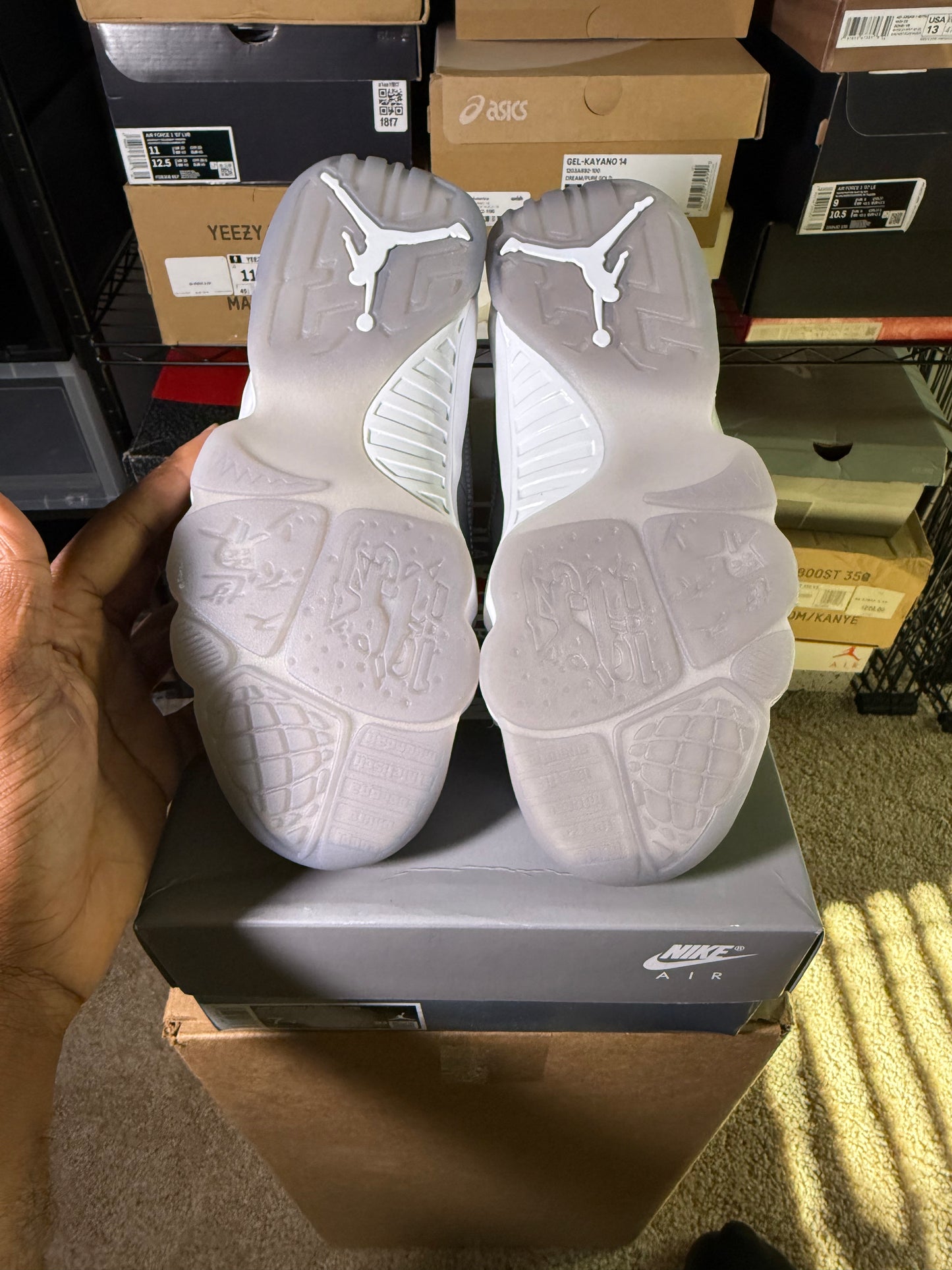 Size 7 - AJ 9 Cool Grey