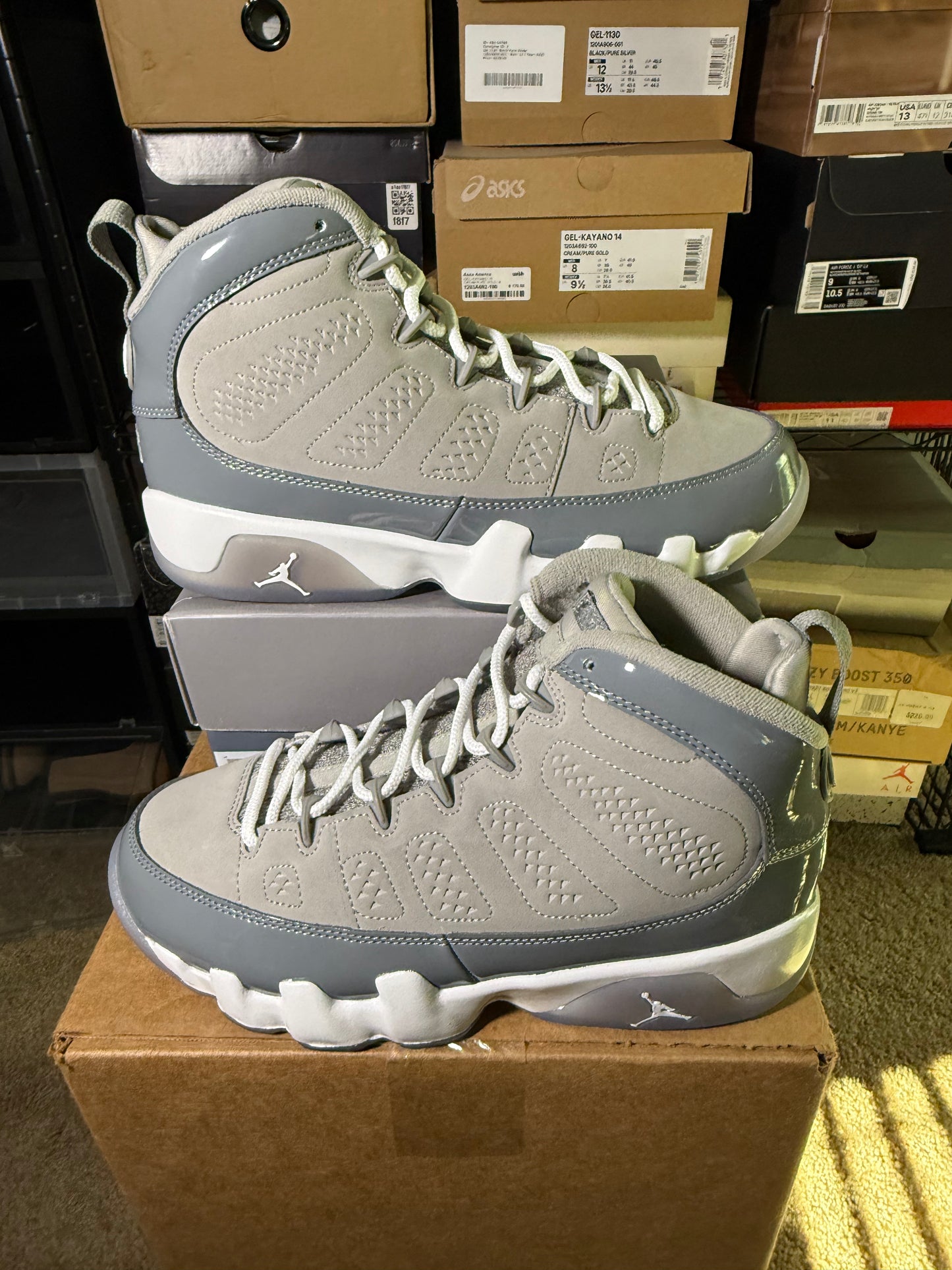 Size 7 - AJ 9 Cool Grey