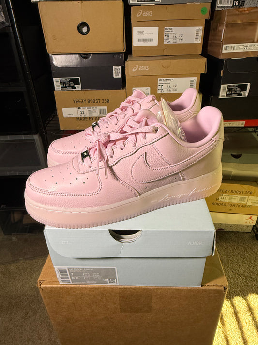Size 7 - AF 1 Low Certified Lover Boy - Pink Foam