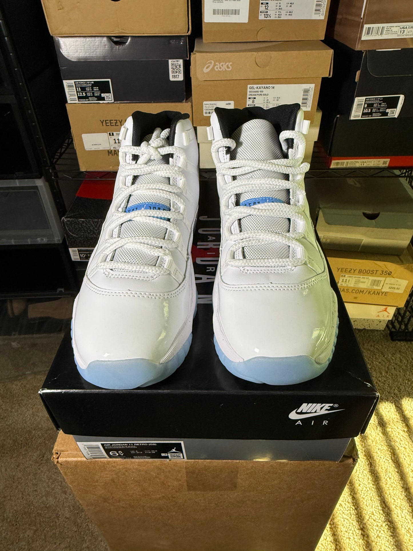 Size 6.5y - AJ 11 Legend Blue