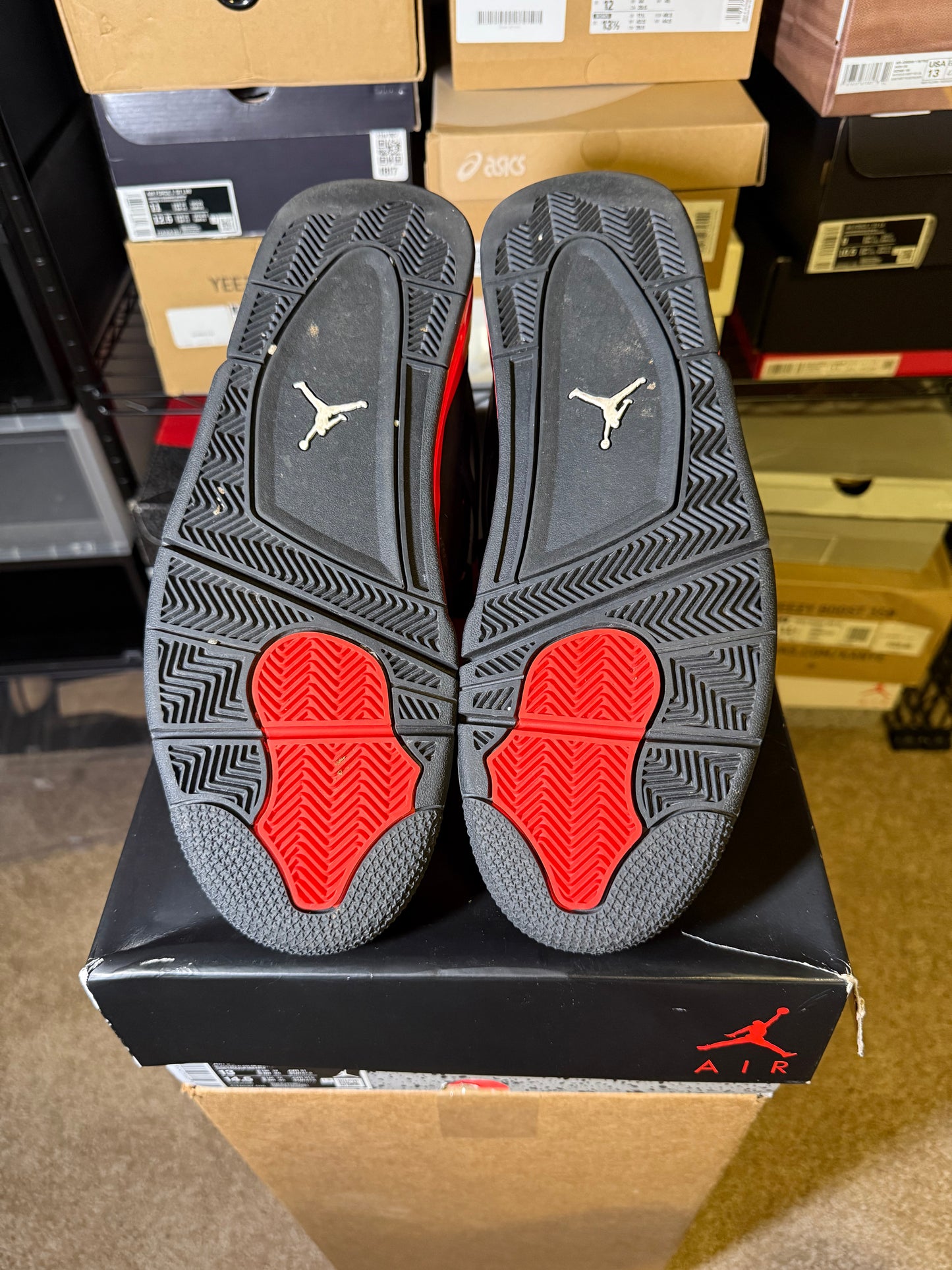 Size 13 - AJ 4 Retro Mid Red Thunder