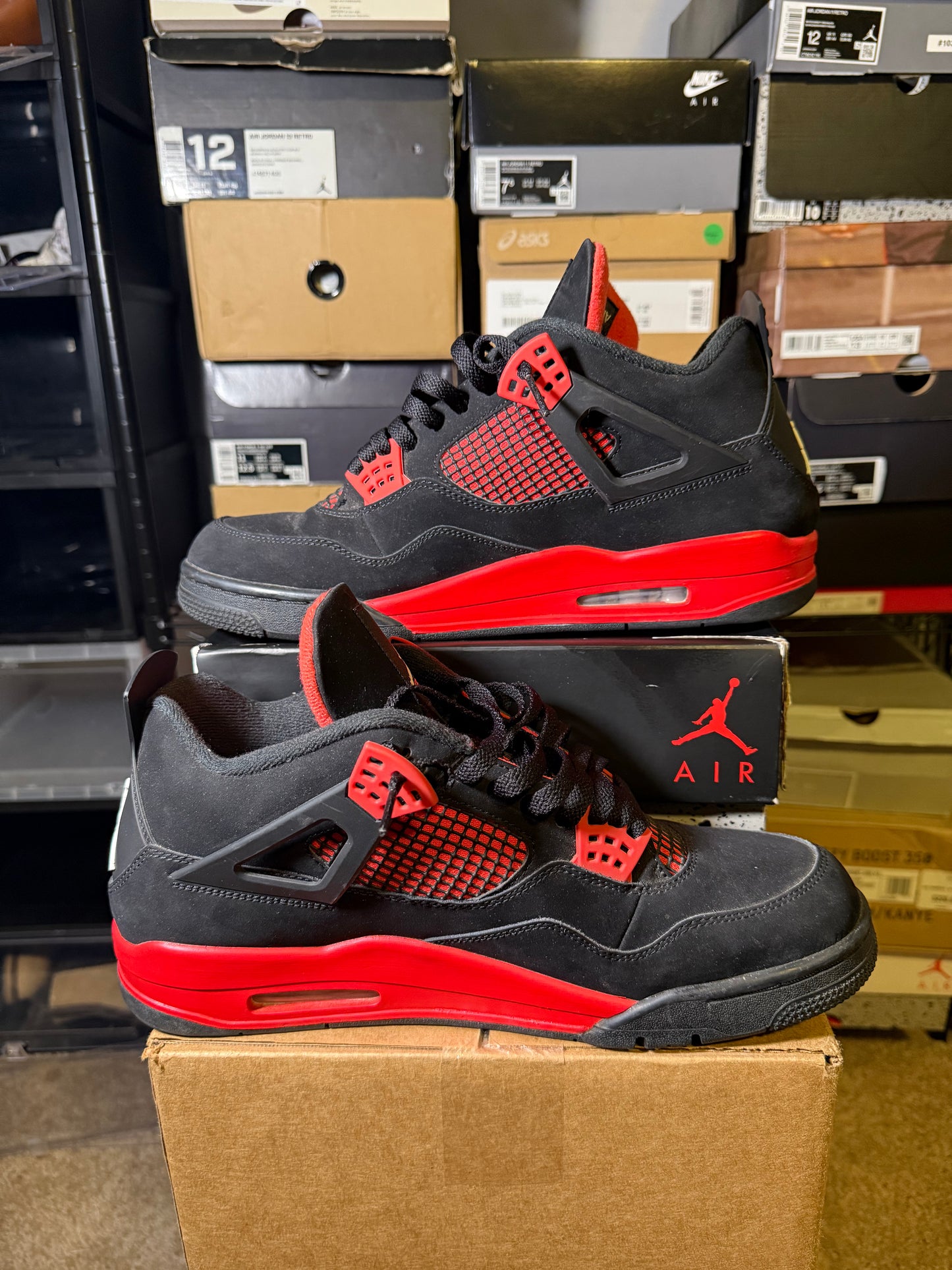 Size 13 - AJ 4 Retro Mid Red Thunder