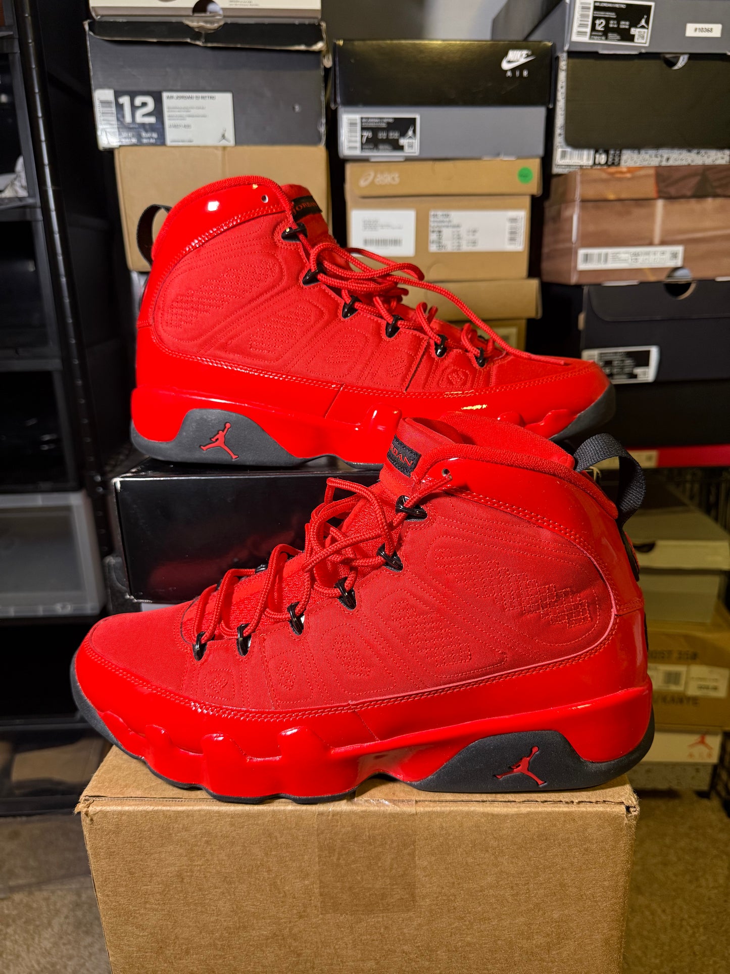 Size 13 - AJ 9 Chile Red