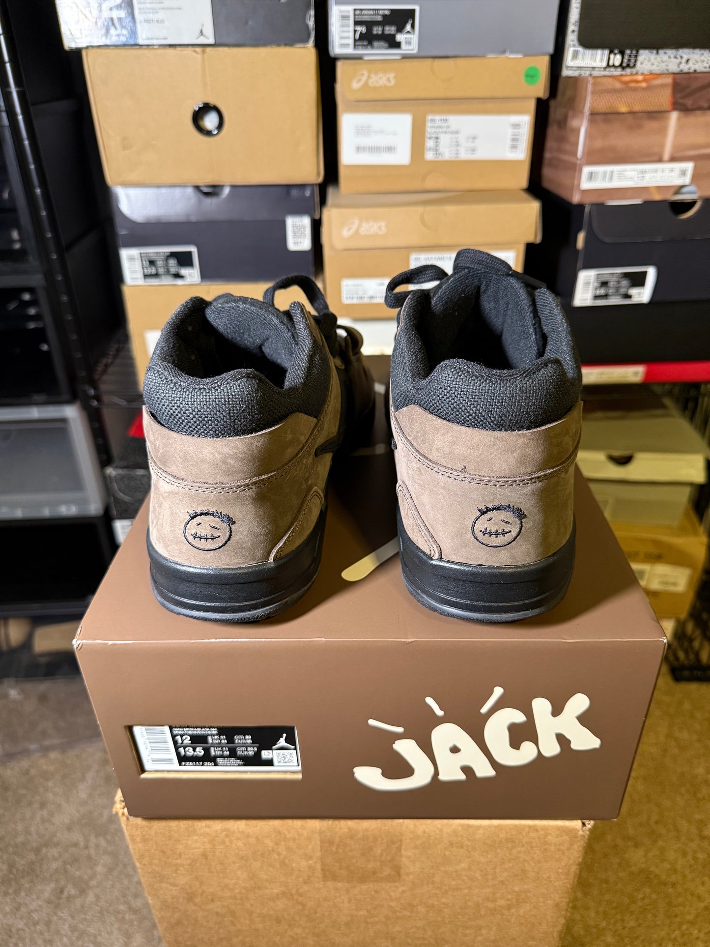 Size 12 - Travis Scott x AJ Jumpman Jack TR Dark Mocha