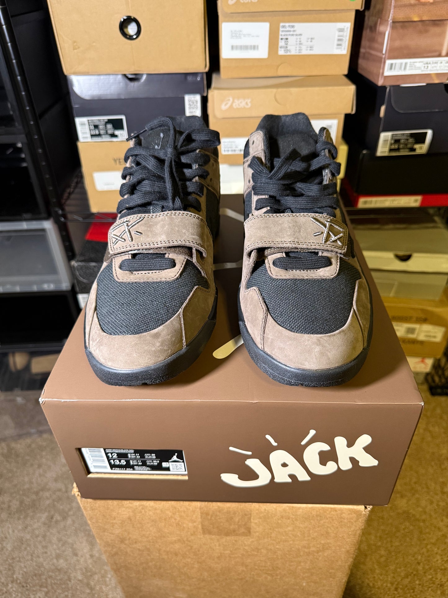 Size 12 - Travis Scott x AJ Jumpman Jack TR Dark Mocha