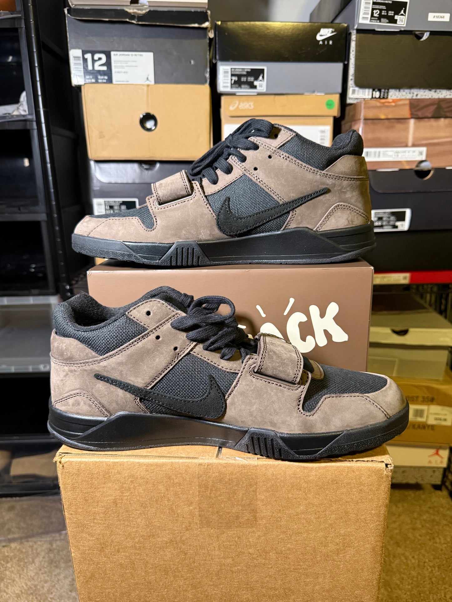 Size 12 - Travis Scott x AJ Jumpman Jack TR Dark Mocha