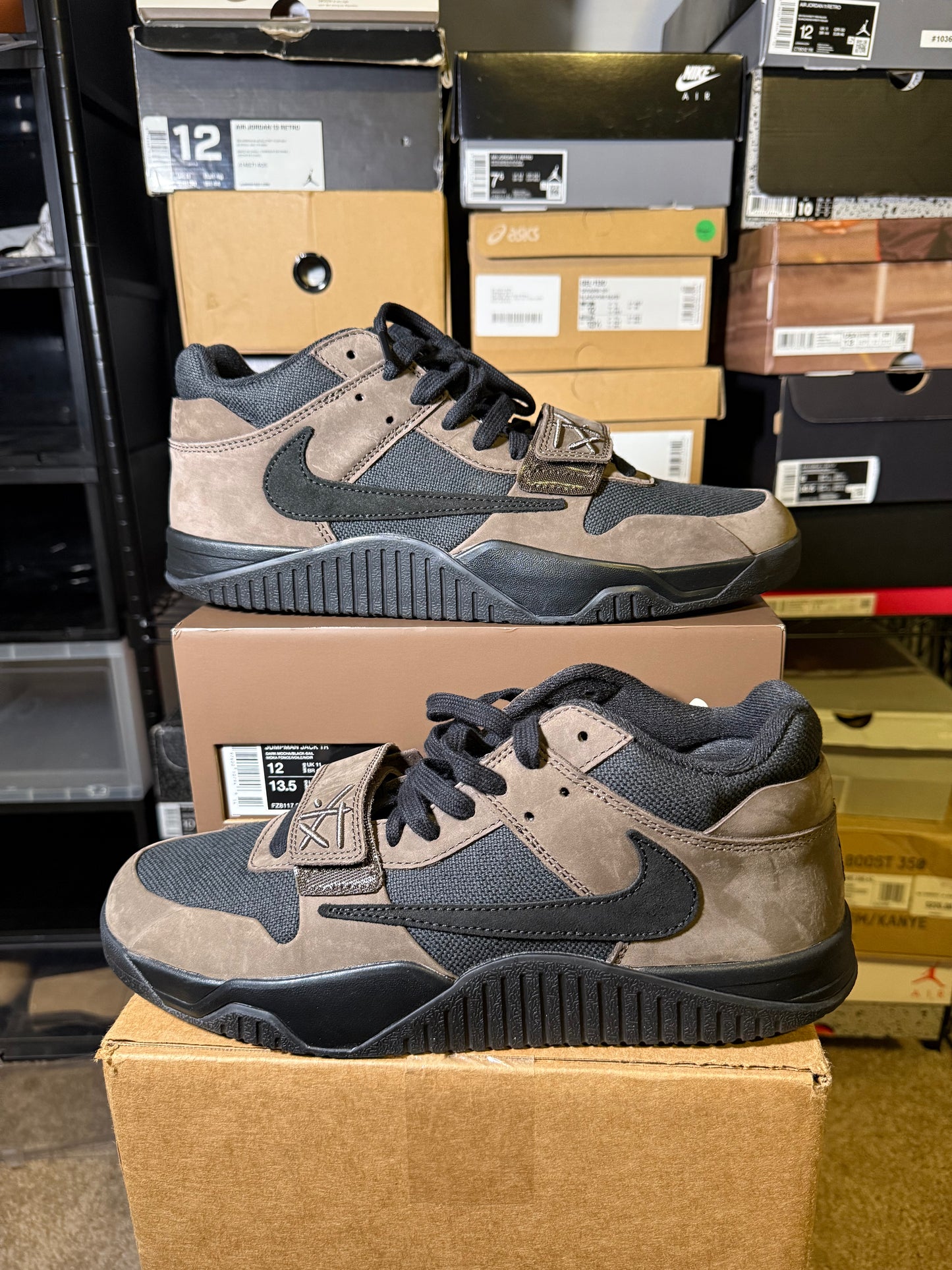 Size 12 - Travis Scott x AJ Jumpman Jack TR Dark Mocha