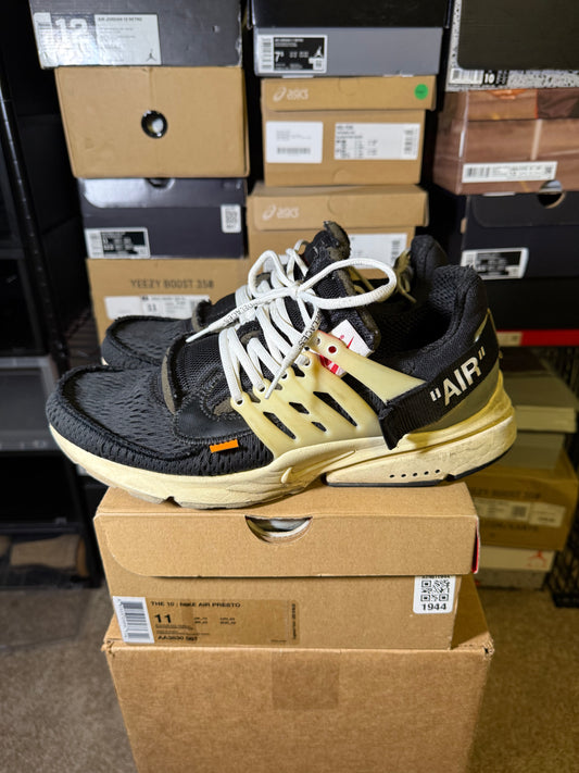Size 11 - Nike Air Presto x Off-White Low The Ten