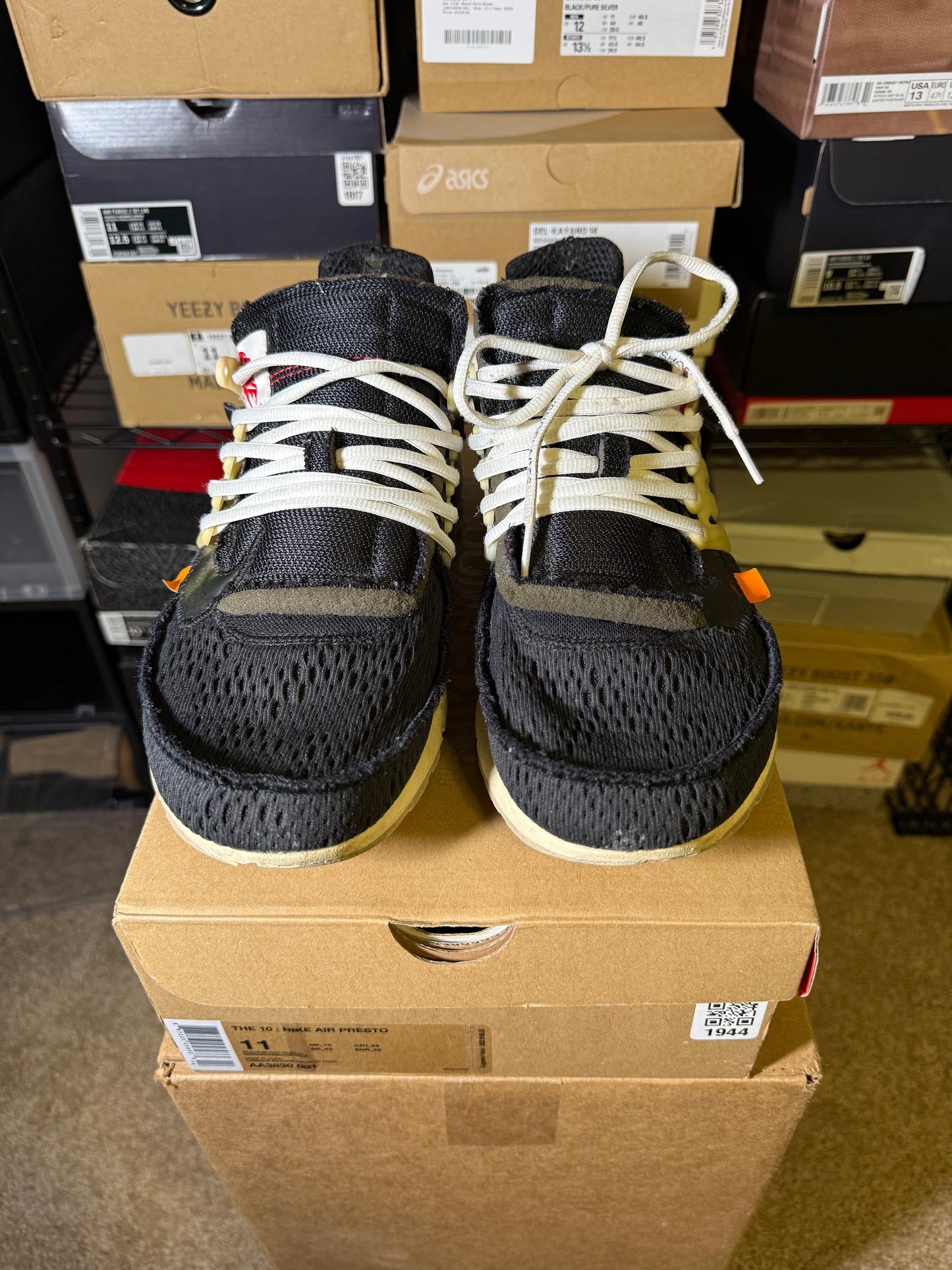 Size 11 - Nike Air Presto x Off-White Low The Ten