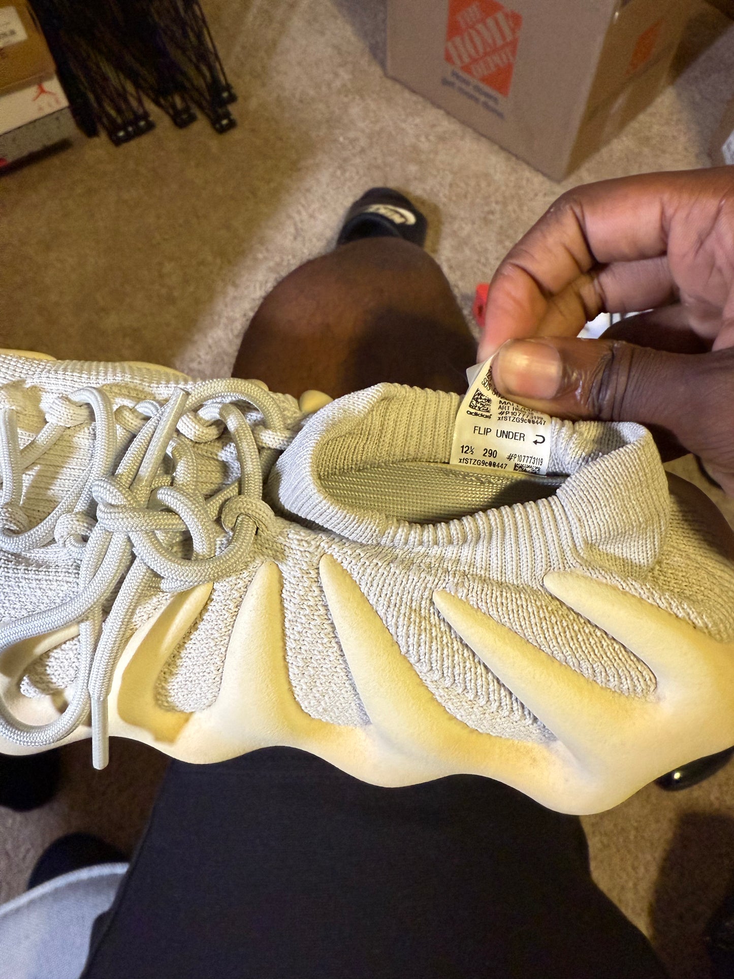 Size 12.5 - YZY 450 Cloud White