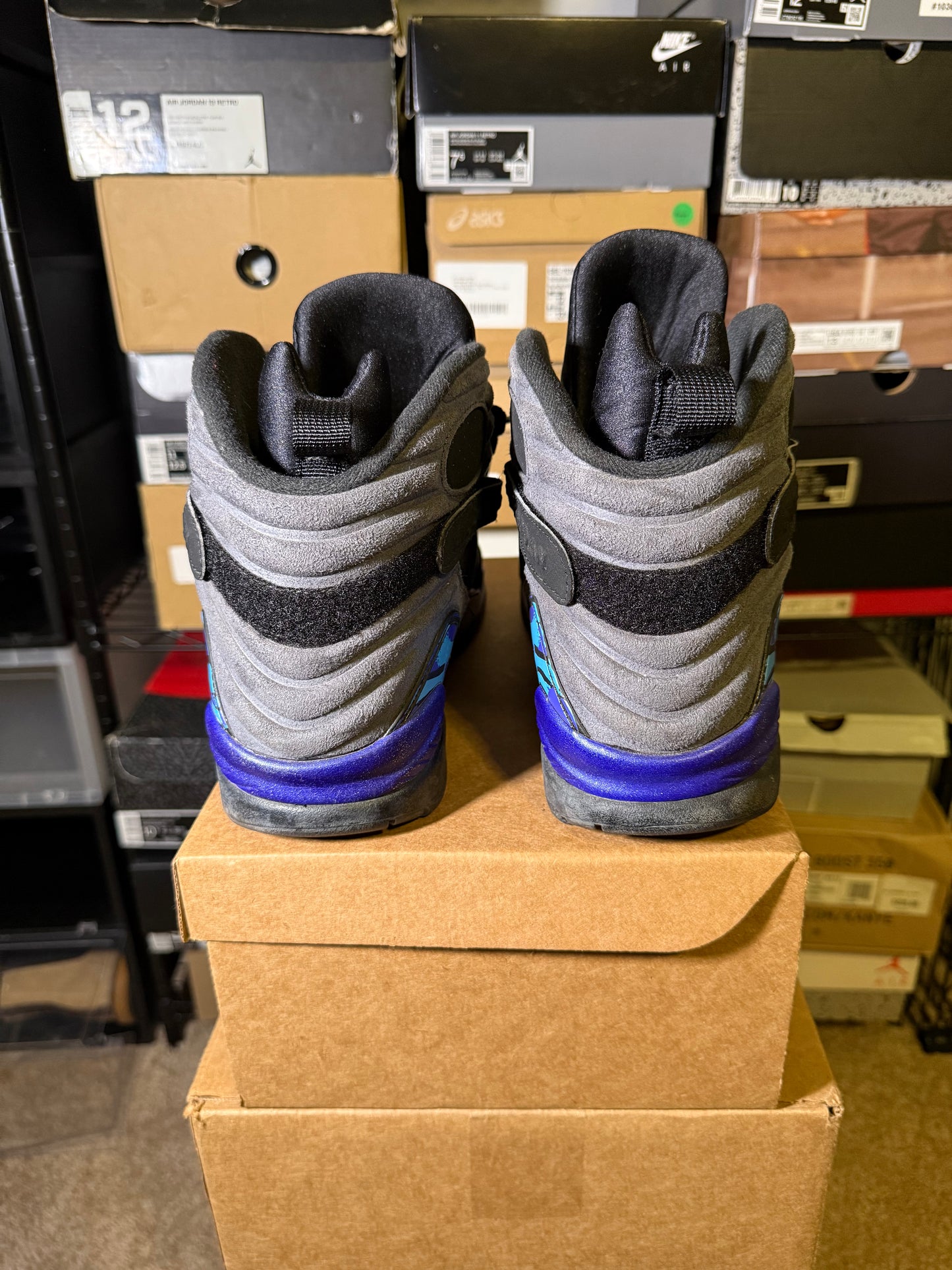 Size 13 - AJ 8 Retro Aqua 2015