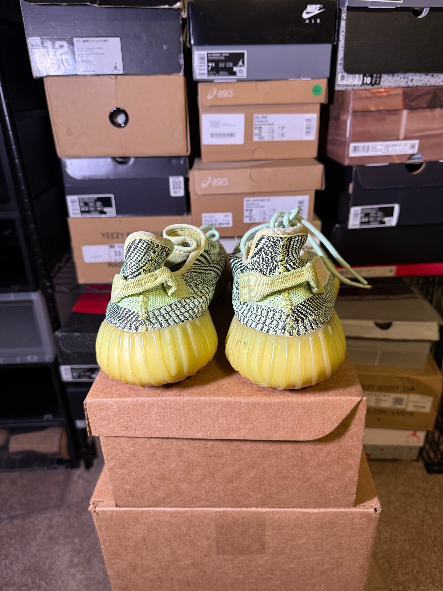 Size 12 - YZY Boost 350 V2 Yeezreel Non-Reflective