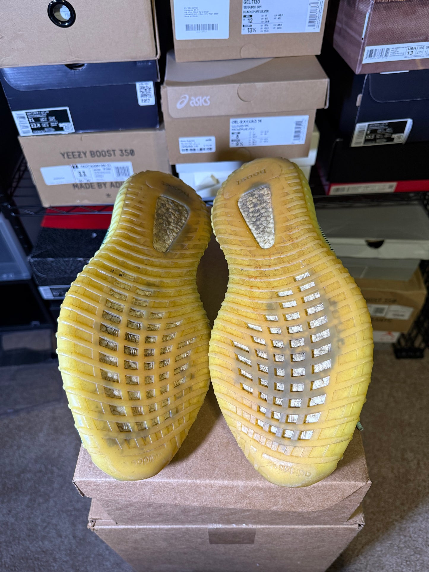 Size 12 - YZY Boost 350 V2 Yeezreel Non-Reflective