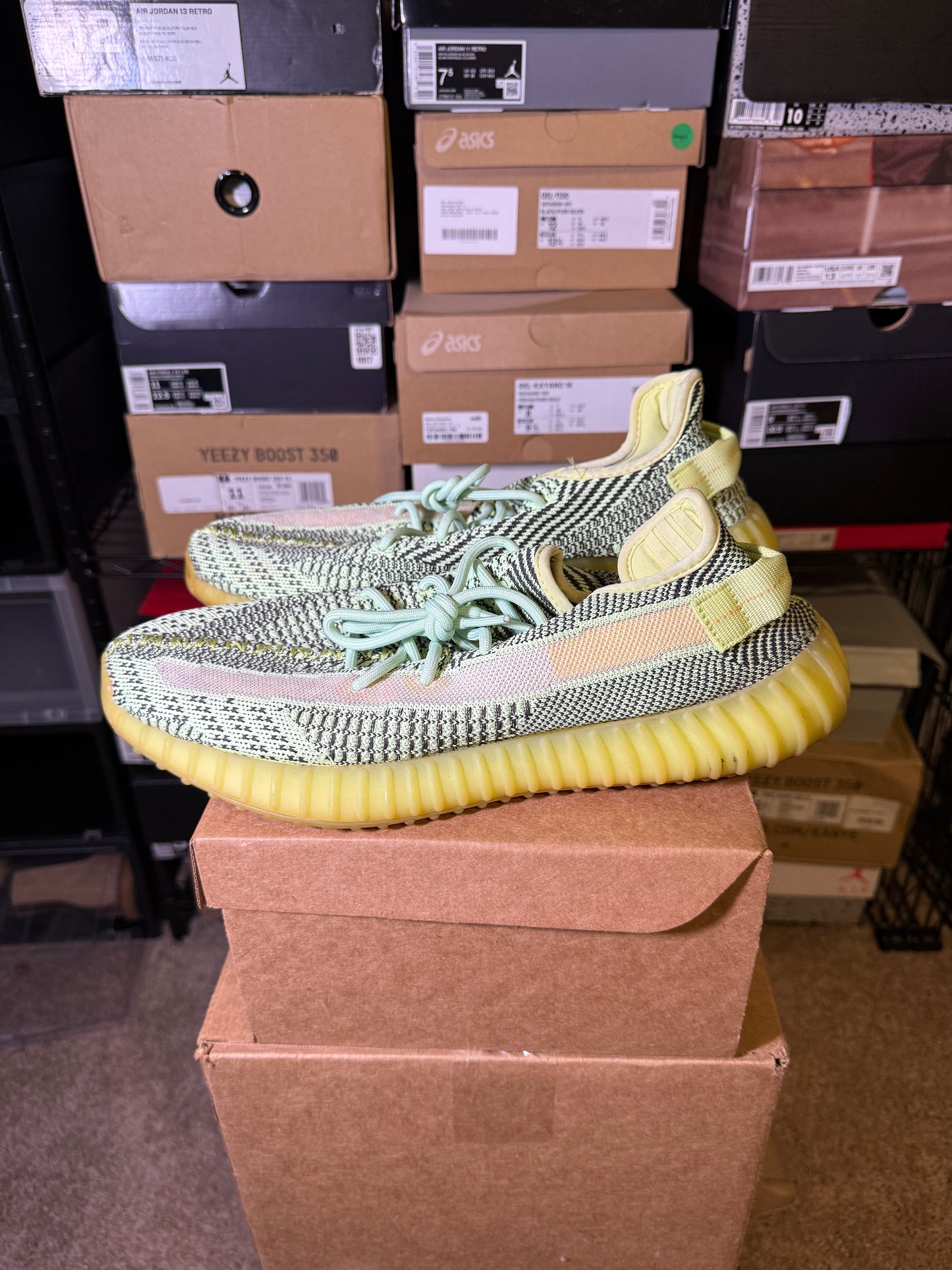 Size 12 - YZY Boost 350 V2 Yeezreel Non-Reflective