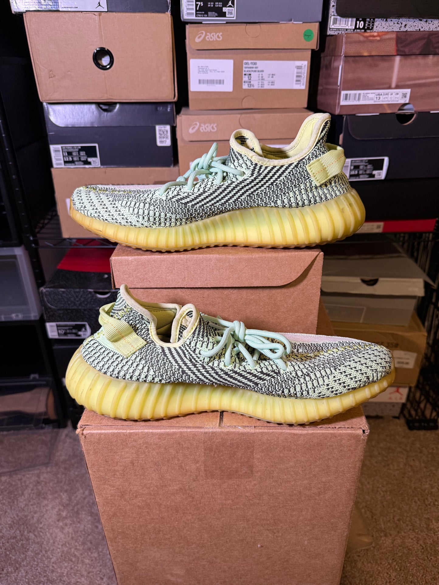 Size 12 - YZY Boost 350 V2 Yeezreel Non-Reflective