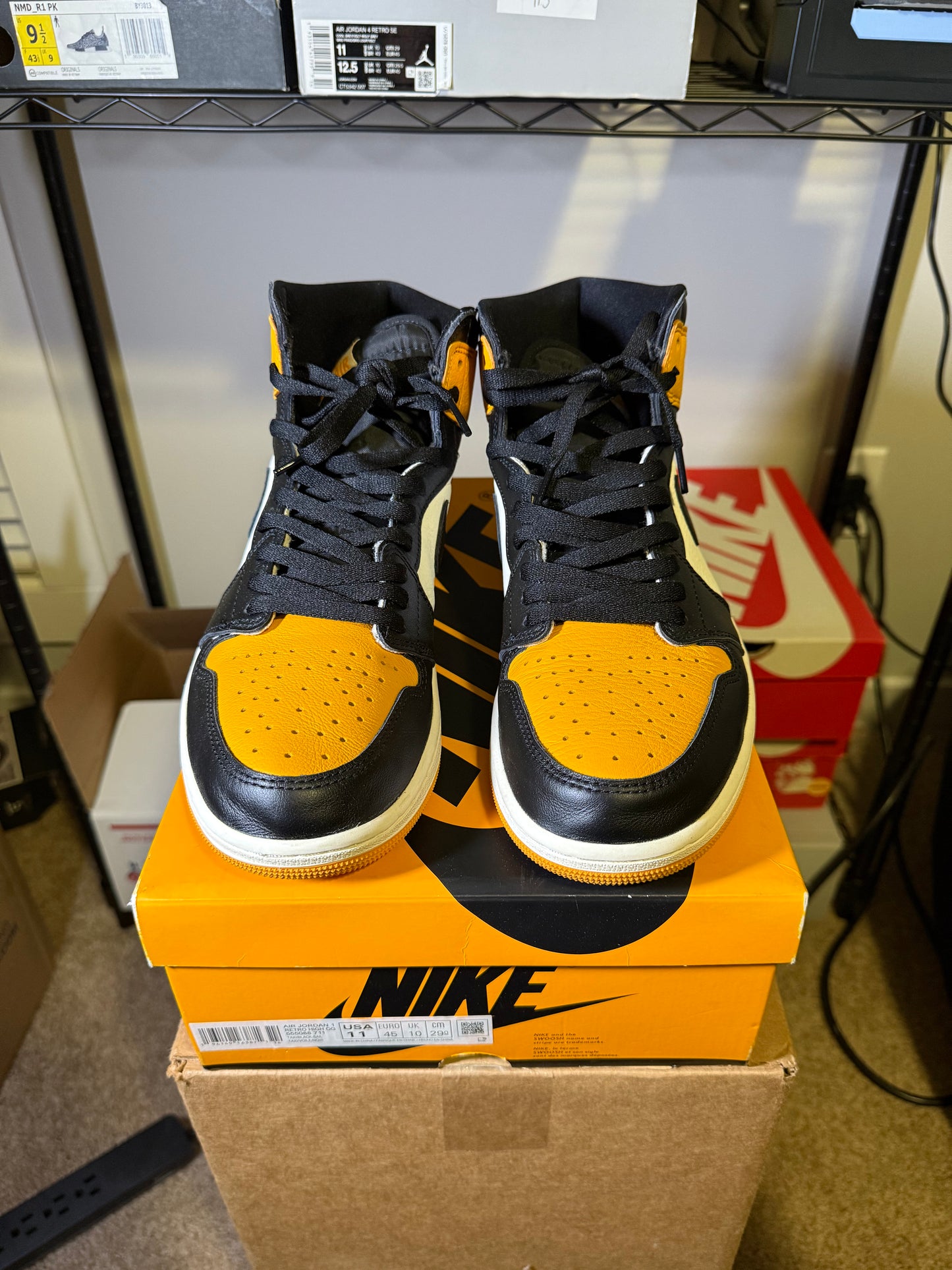 Size 11 - AJ 1 Retro OG High Yellow Toe