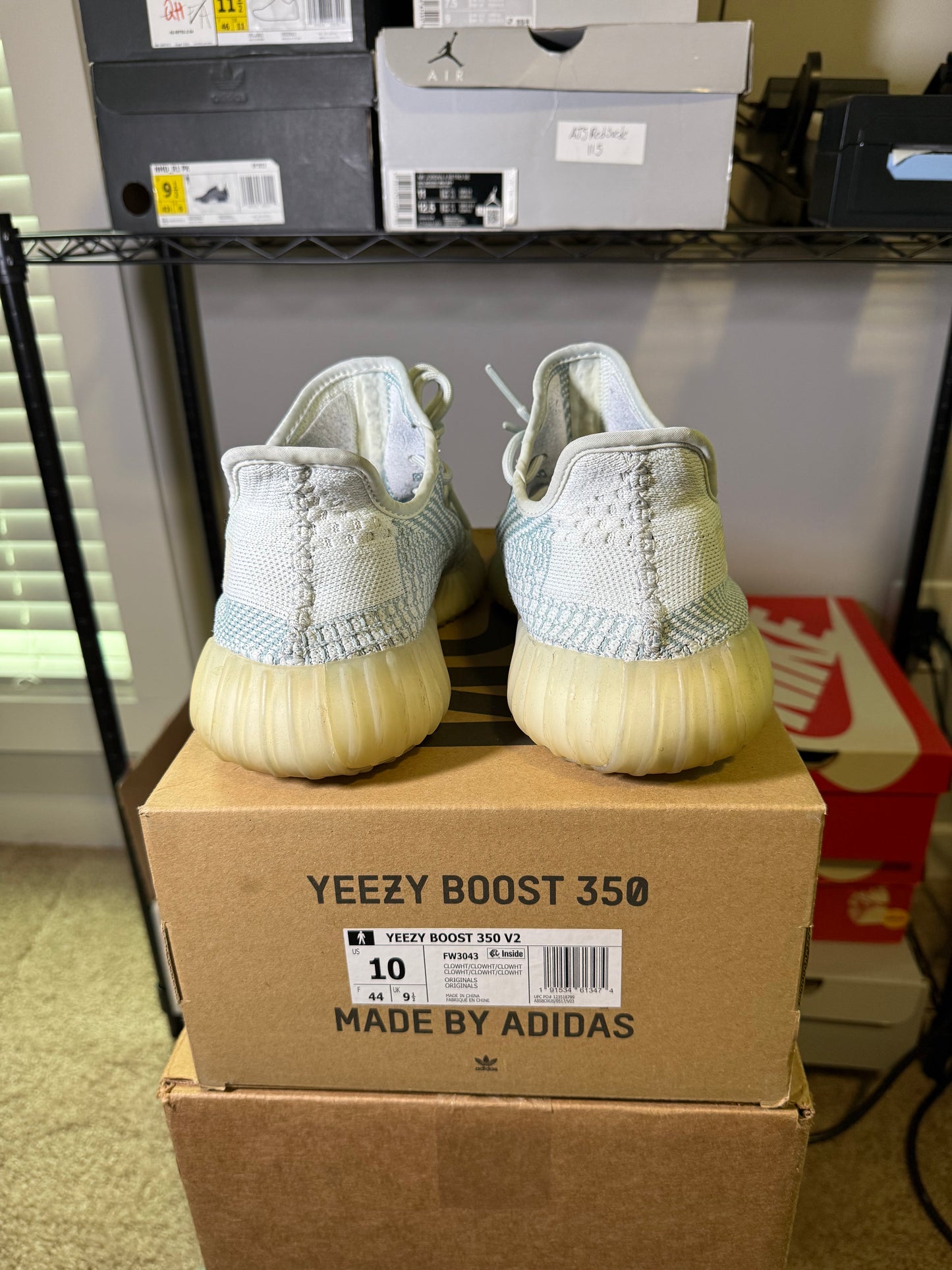 Size 10 - YZY 350 Cloud White