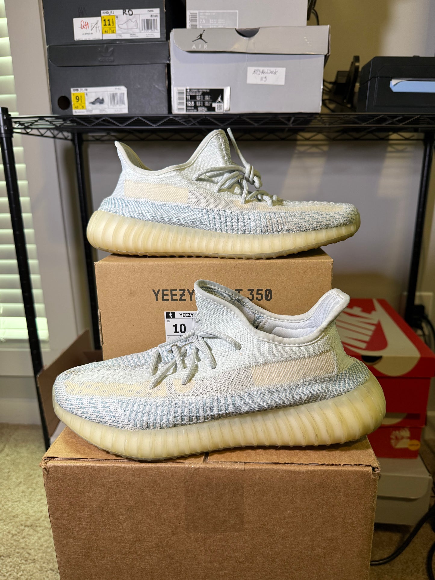 Size 10 - YZY 350 Cloud White
