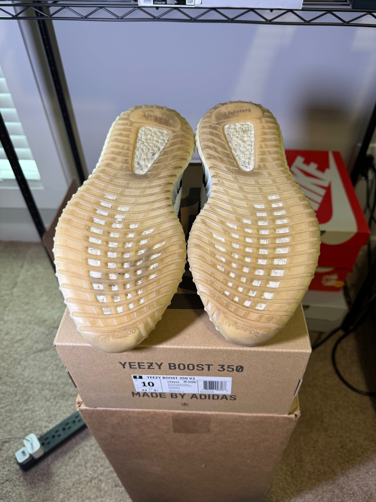 Size 10 - YZY 350 Zebra