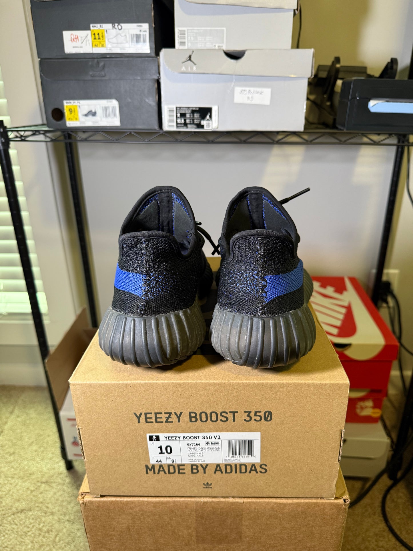 Size 10 - YZY 350 Dazzling Blue