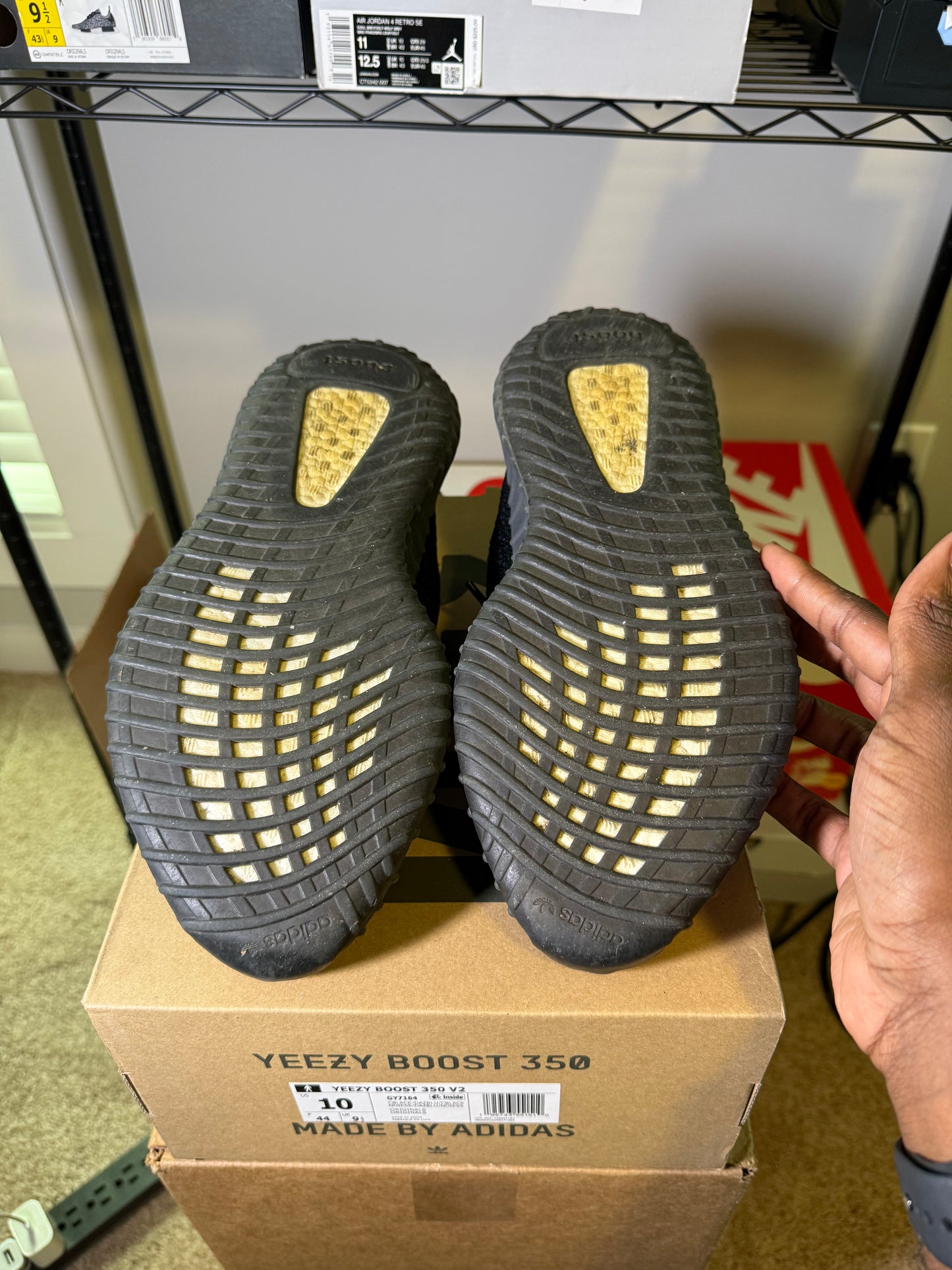 Size 10 - YZY 350 Dazzling Blue