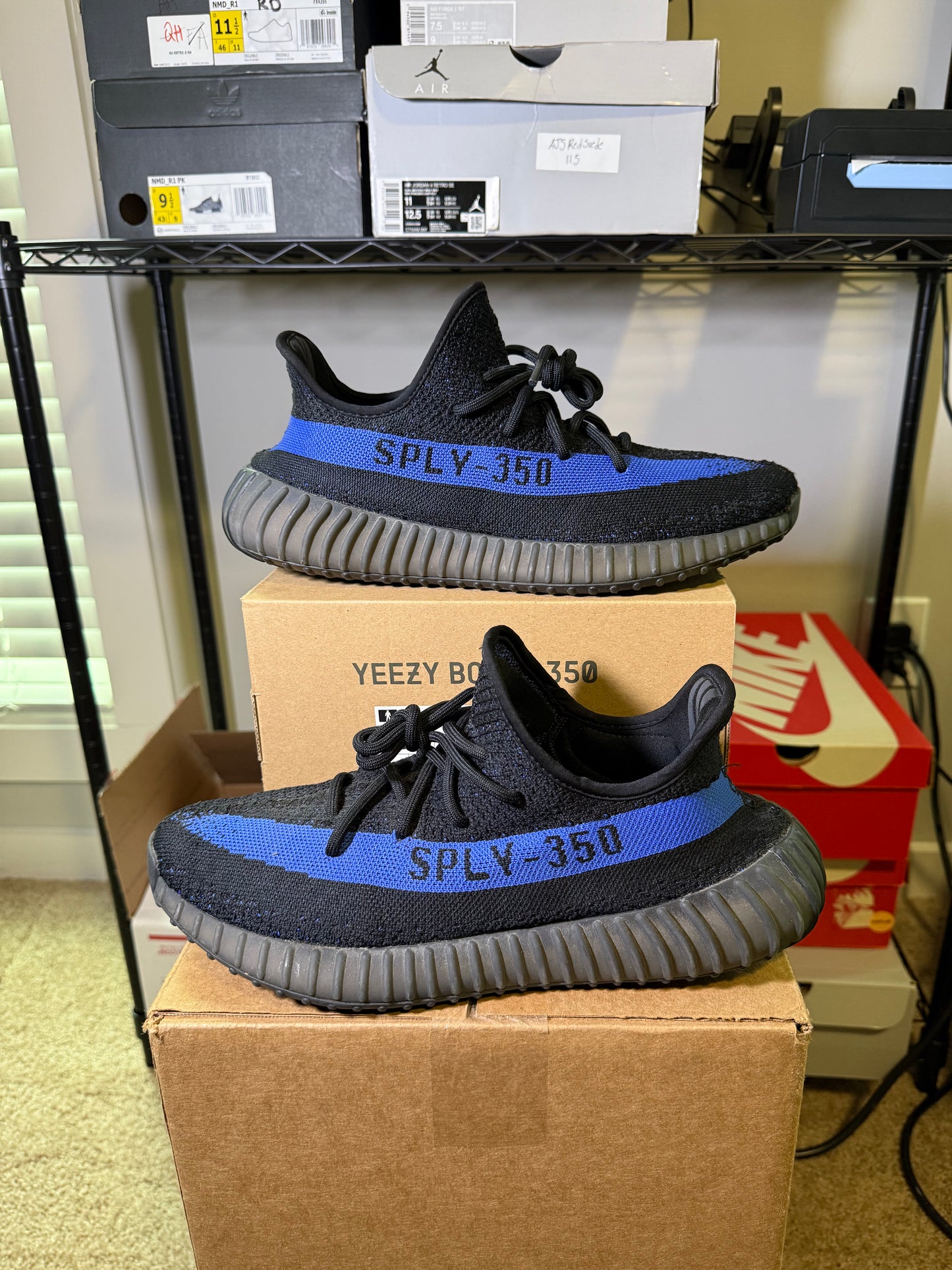 Size 10 - YZY 350 Dazzling Blue