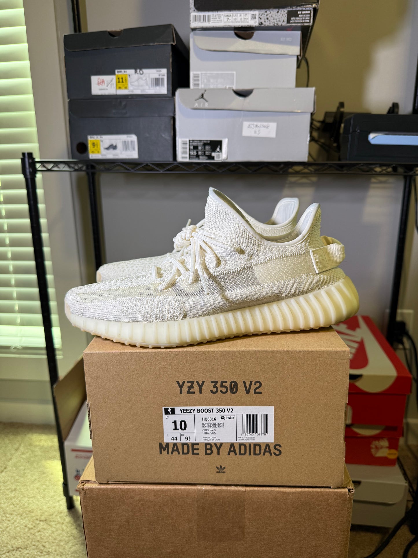 Size 10 - YZY 350 Bone
