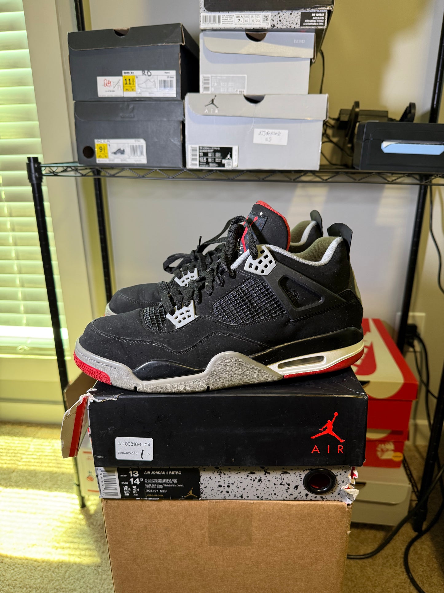 Size 13 - AJ 4 Bred