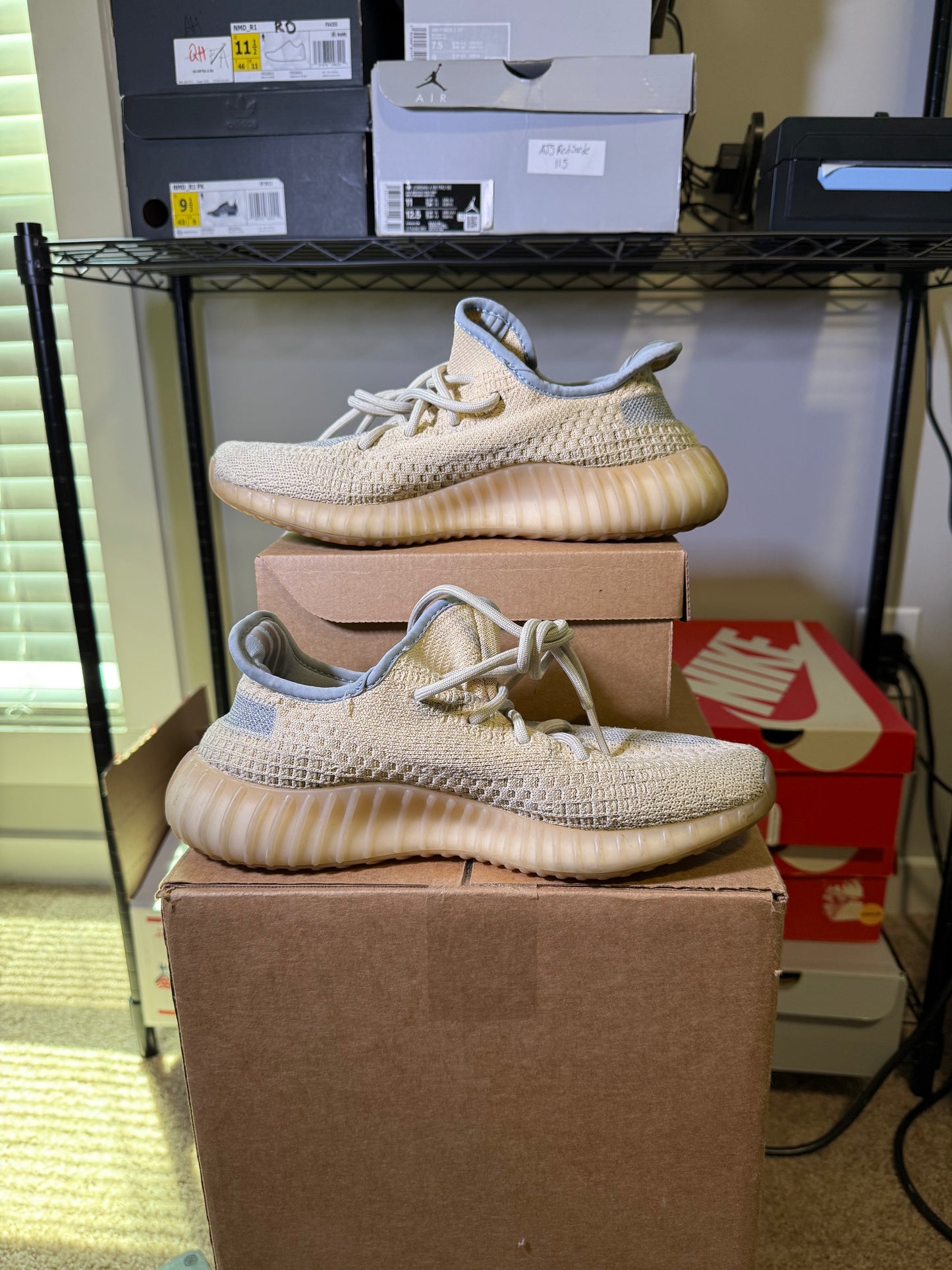 Size 7 - YZY 350 linen