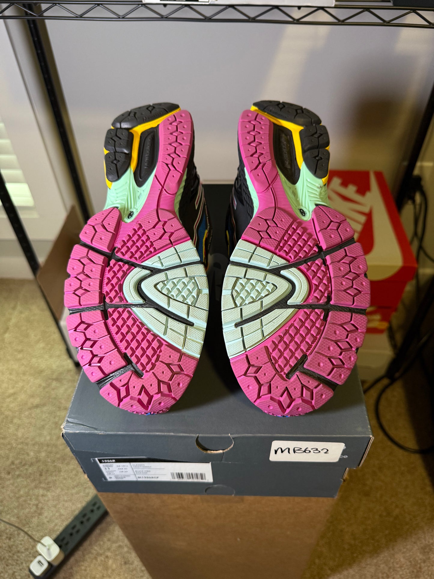 Size 11 - New Balance 1906 Neon Nights