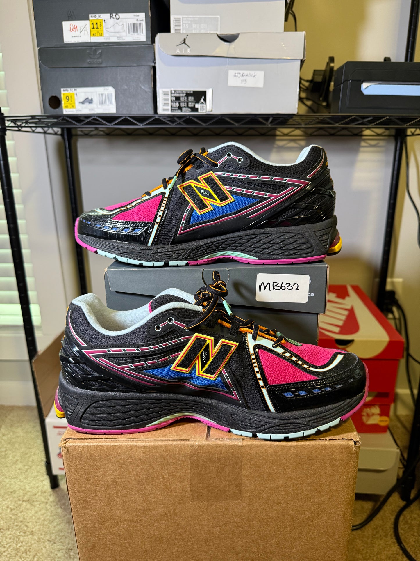 Size 11 - New Balance 1906 Neon Nights