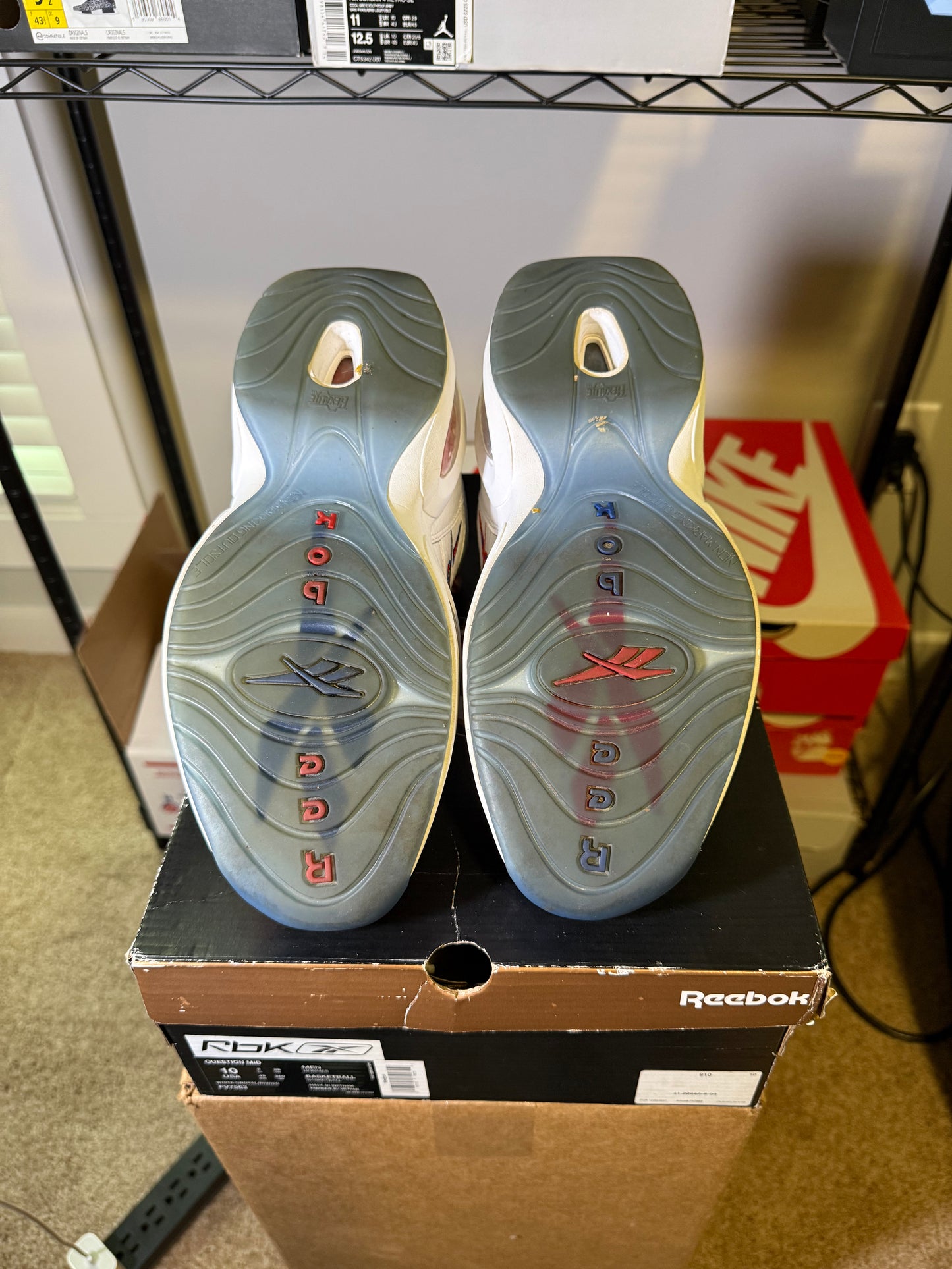 Size 10 - Reebok Question Double Cross