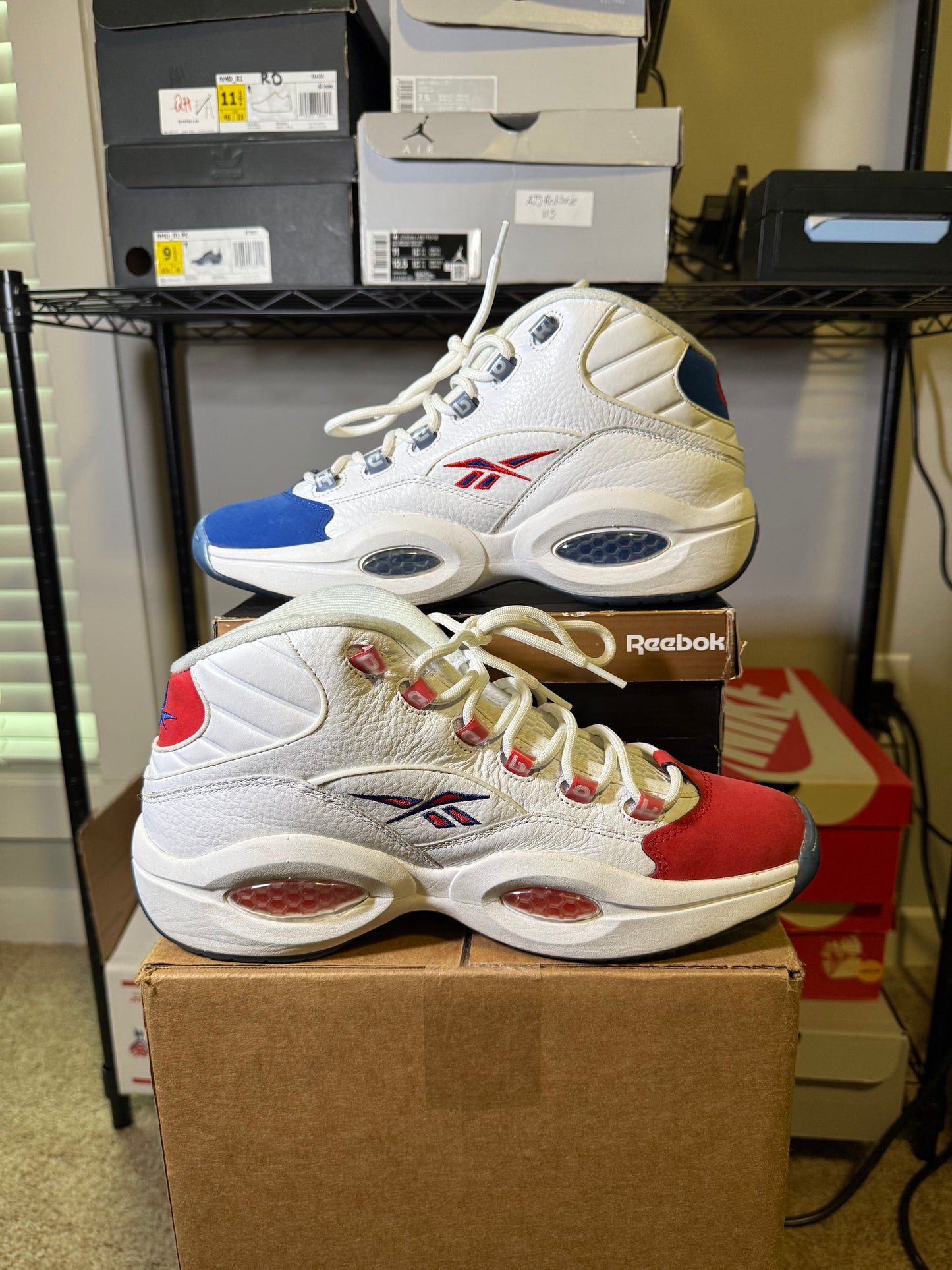 Size 10 - Reebok Question Double Cross