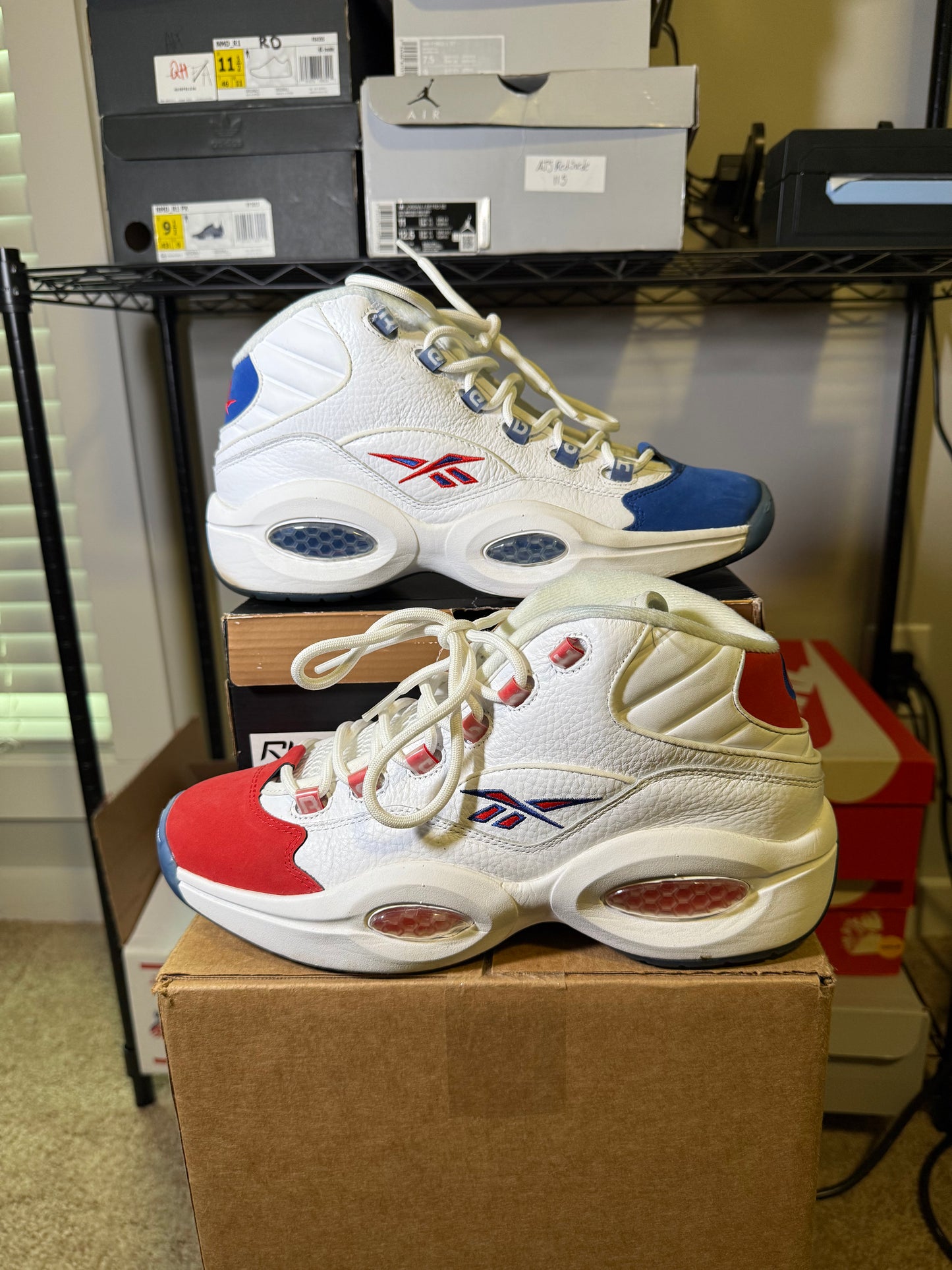 Size 10 - Reebok Question Double Cross